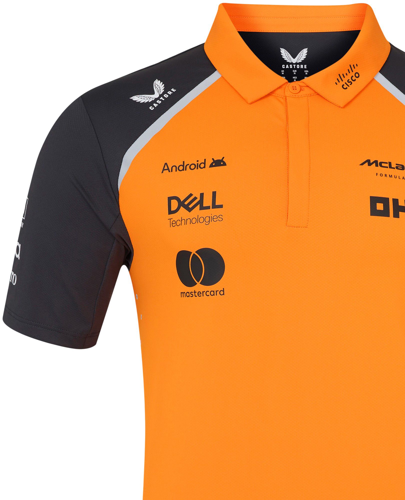 Castore Men's Formula 1 McLaren Orange Team Polo product image