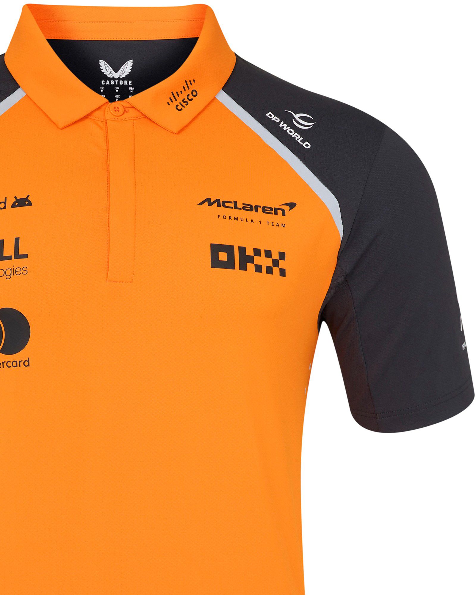Castore Men's Formula 1 McLaren Orange Team Polo product image