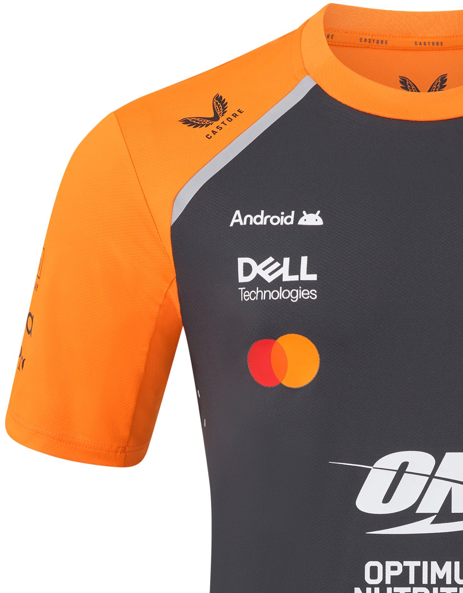 Castore Men's Formula 1 McLaren Grey Team Set-Up T-Shirt product image