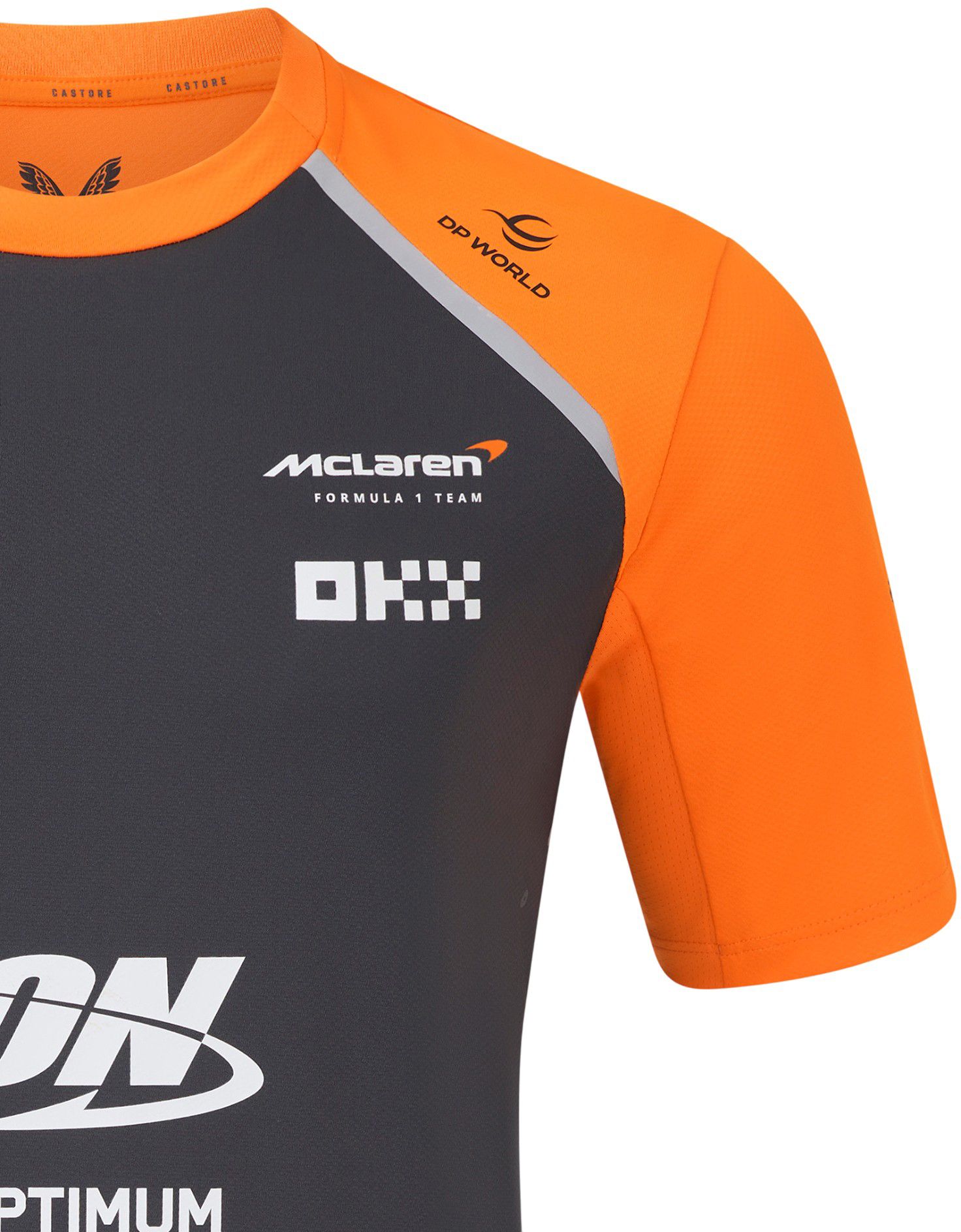 Castore Men's Formula 1 McLaren Grey Team Set-Up T-Shirt product image