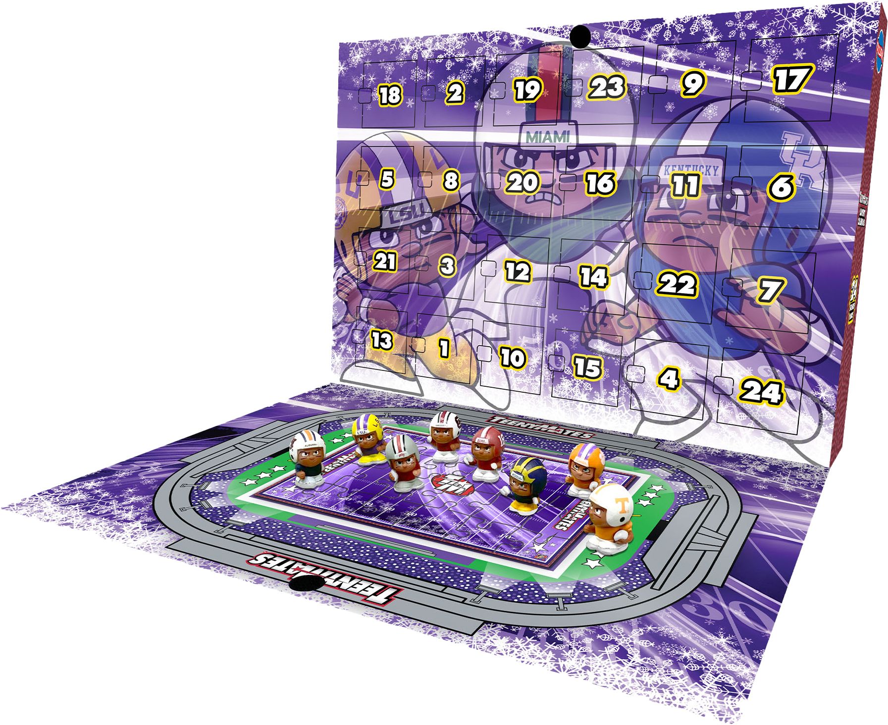 Party Animal NCAA College Football TeenyMates 2025 Advent Calendar product image