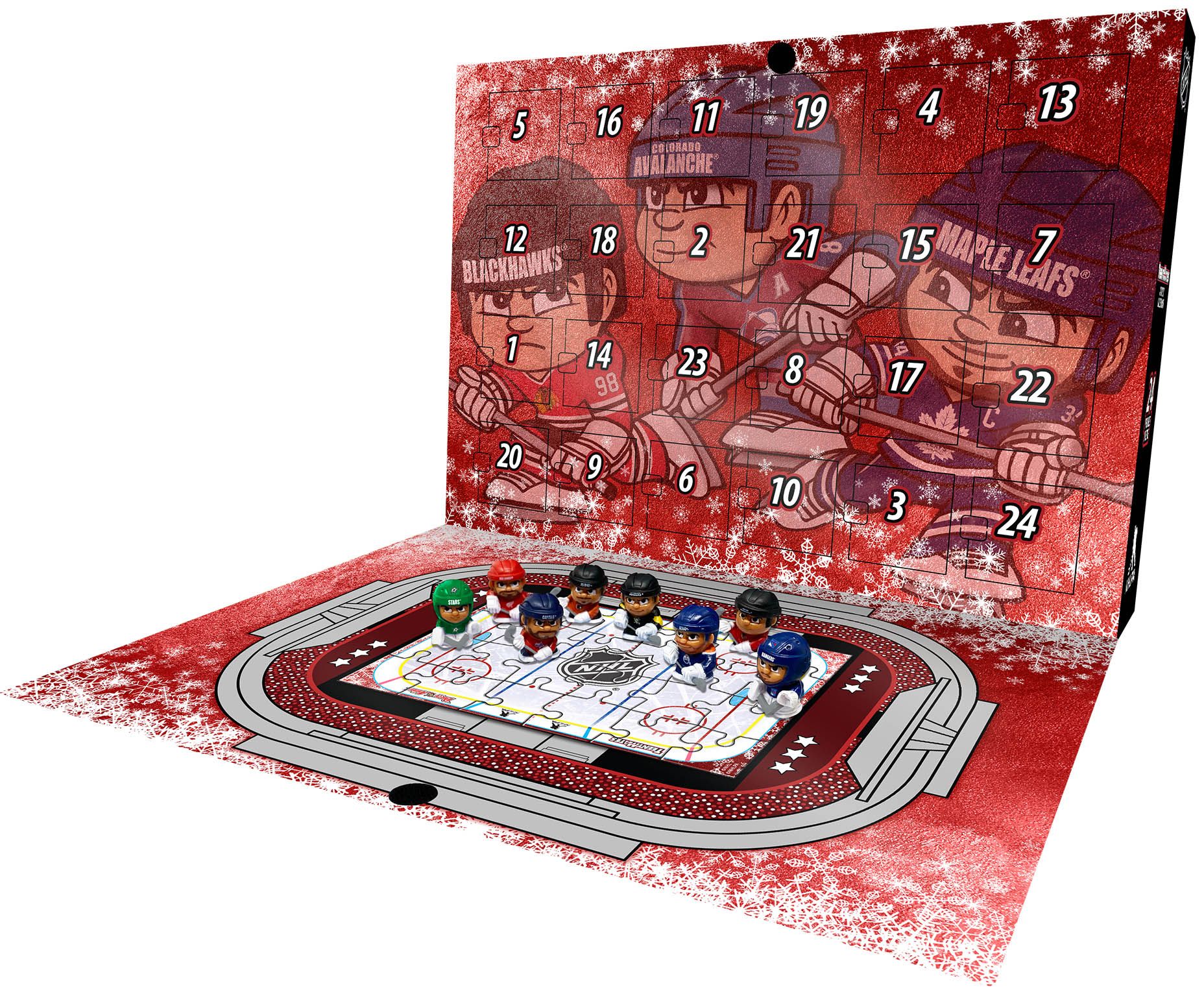 Party Animal NHL TeenyMates DSG Exclusive 2025 Advent Calendar - Rare Figures product image
