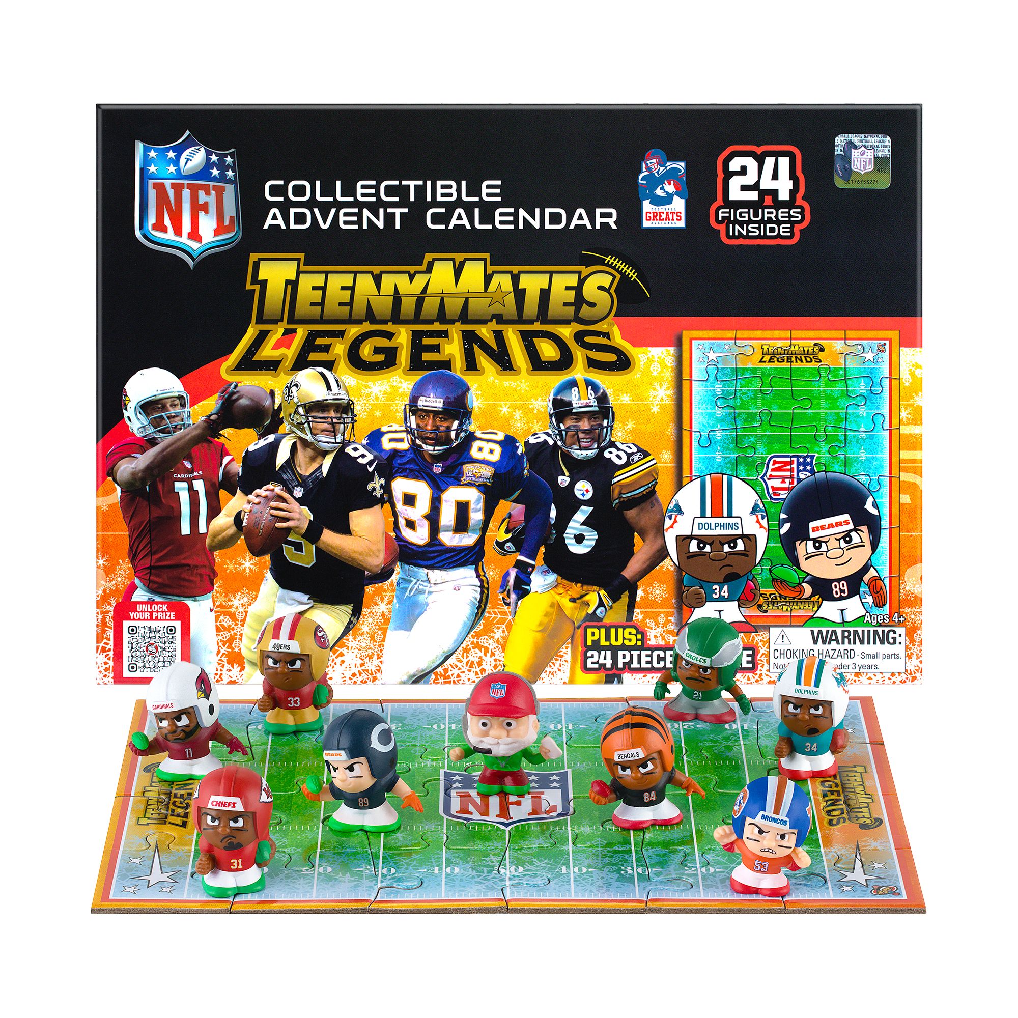 Party Animal NFL Legends TeenyMates 2026 Advent Calendar | Dick's