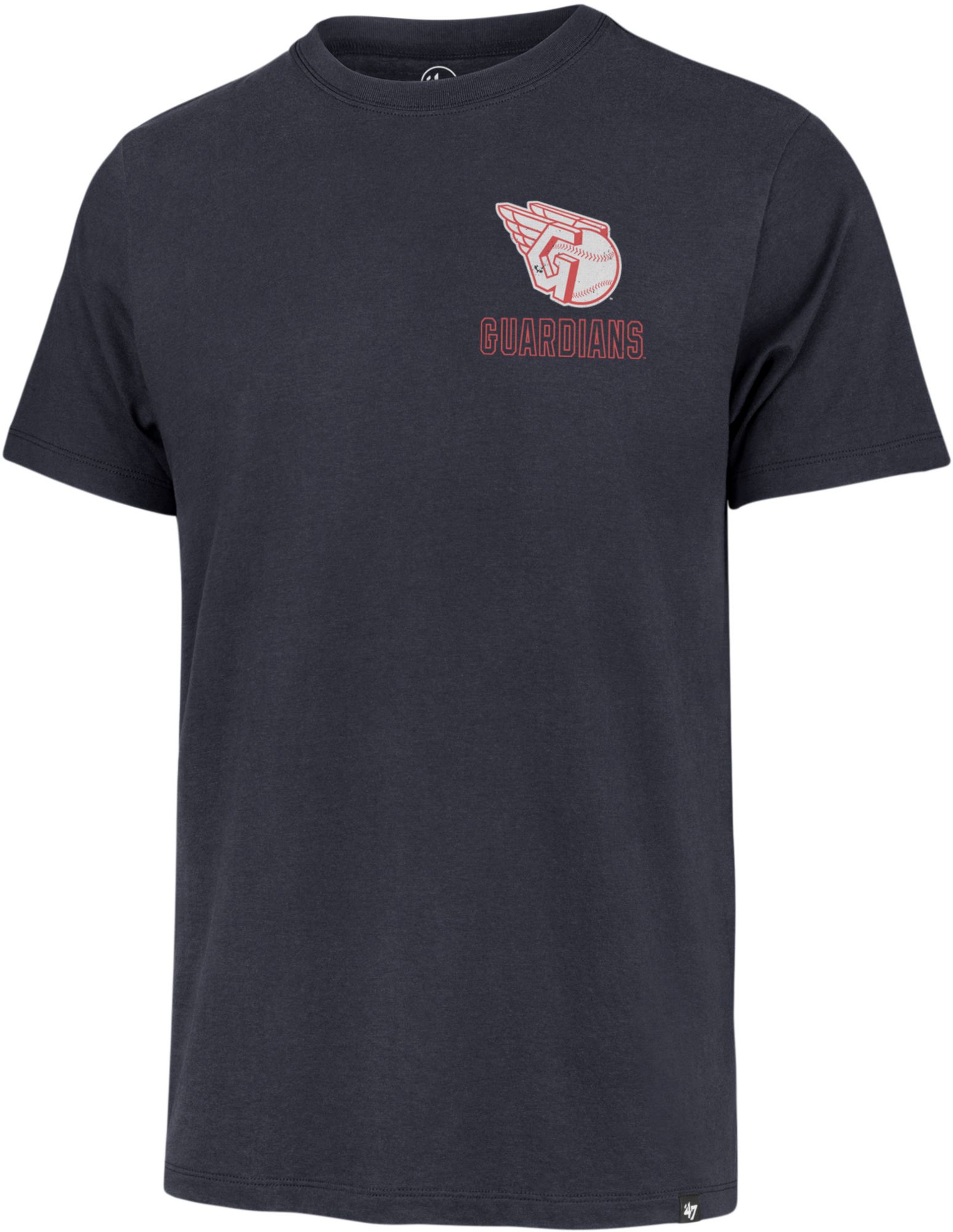 '47 Men's Cleveland Guardians Blue Franklin Hang Back T-Shirt