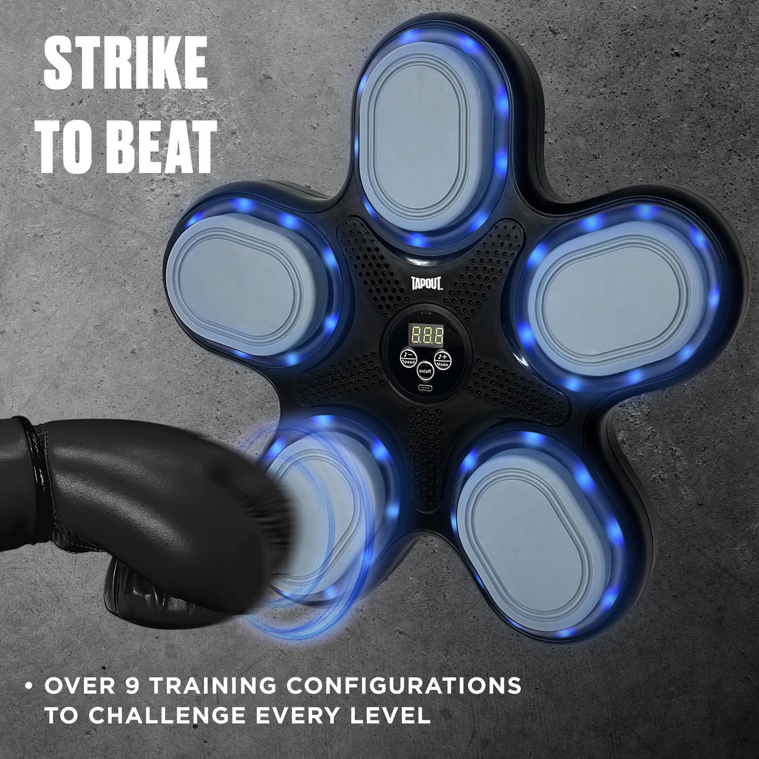 Tapout 5-Target Music Boxing Punch Trainer product image