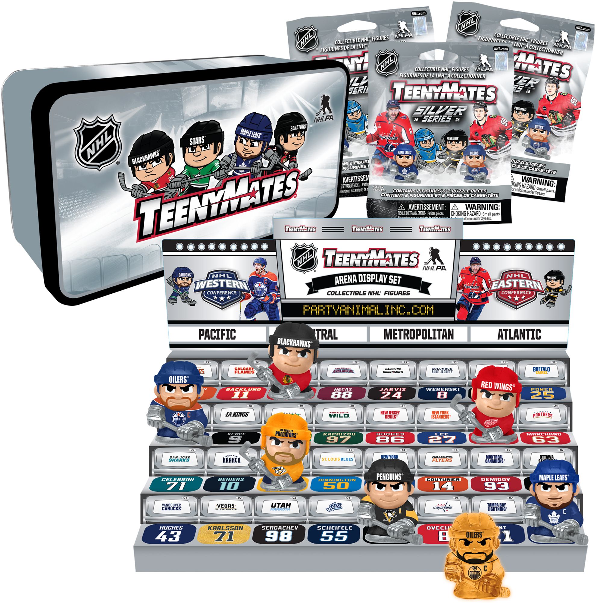 Party Animal NHL TeenyMates Collector's Tin product image