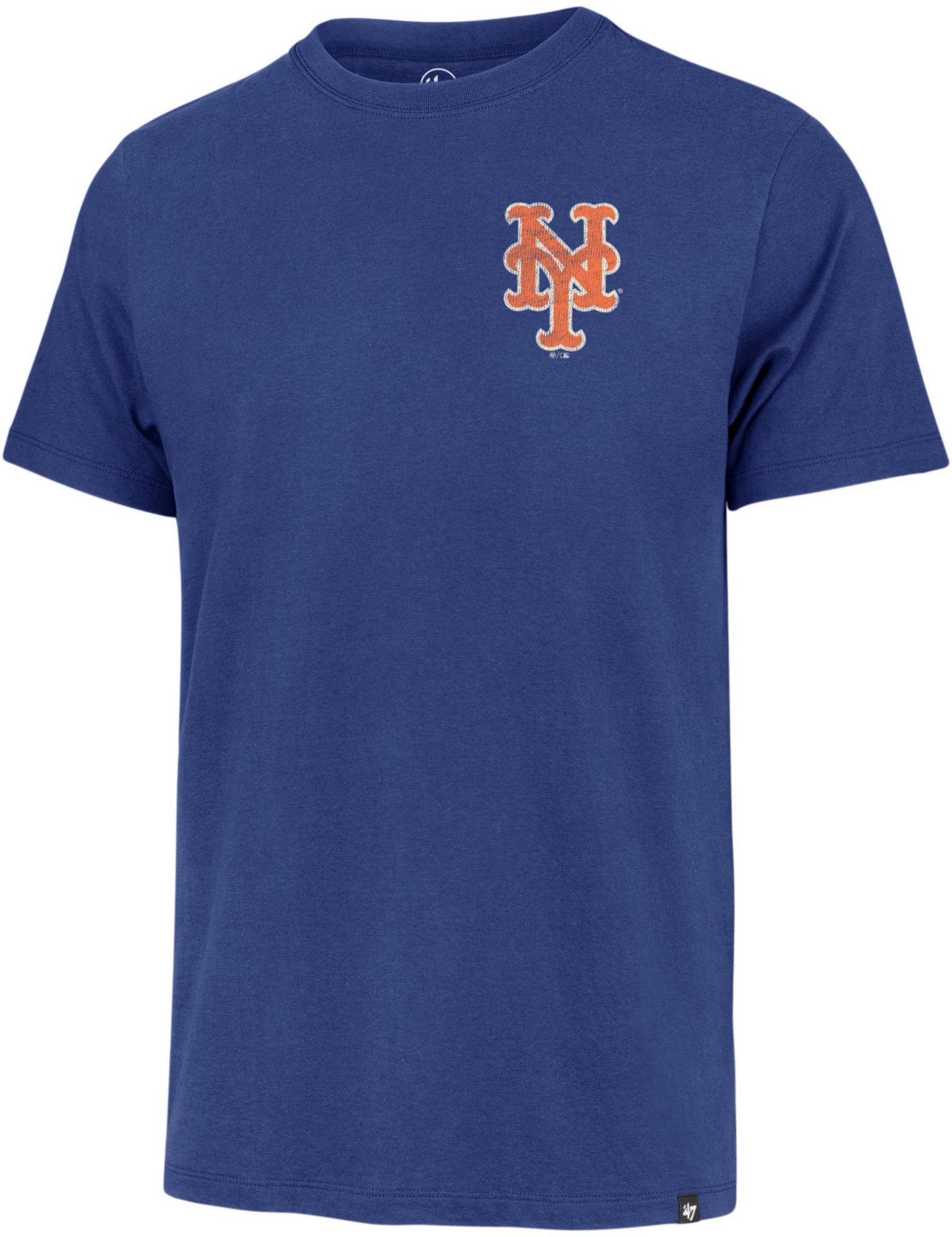 '47 Men's New York Mets Gray Franklin Frame T-Shirt