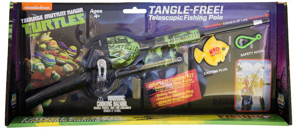 ninja turtle fishing pole