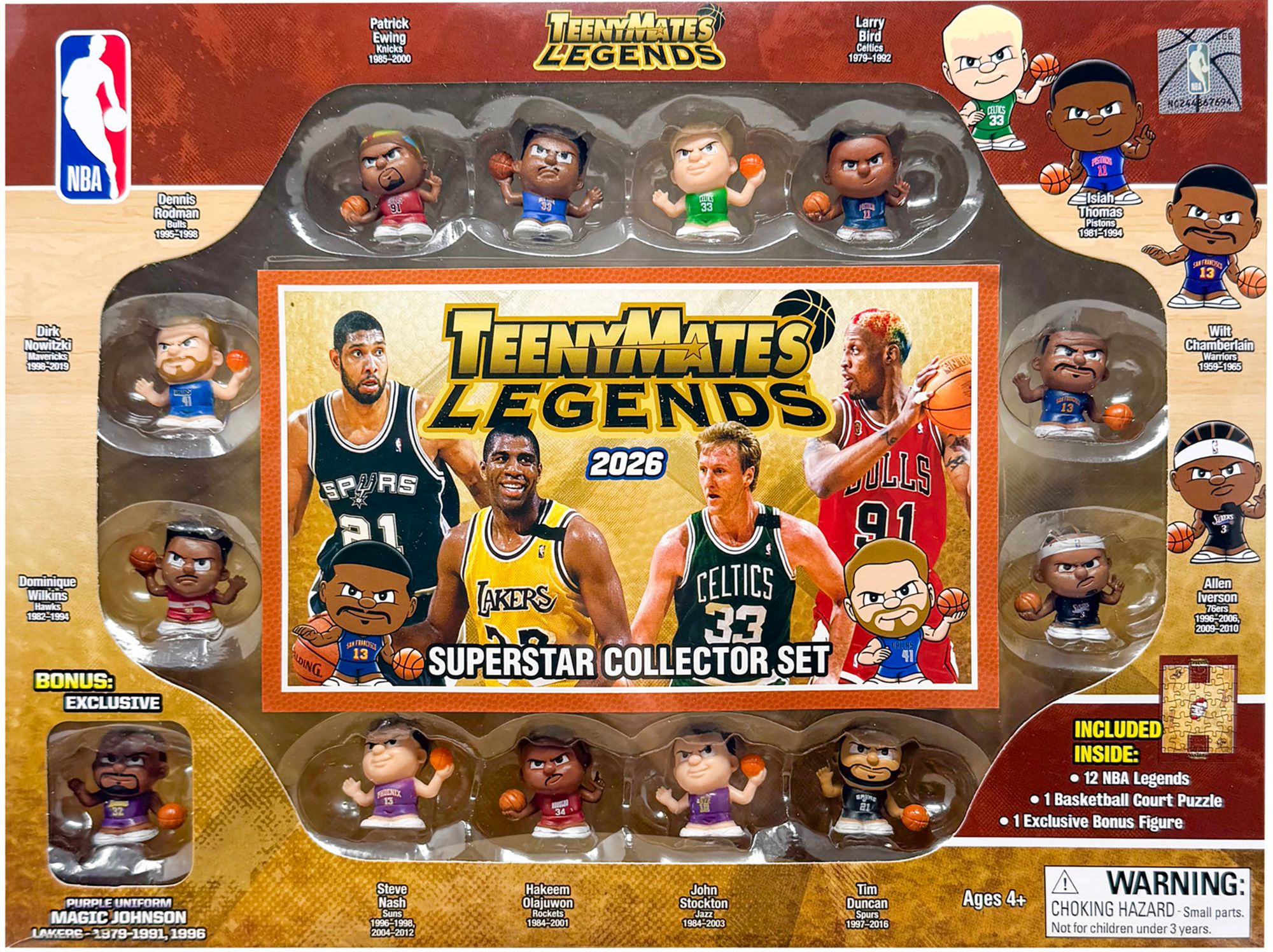 Party Animal NBA Teenymates Legends Gift Set product image