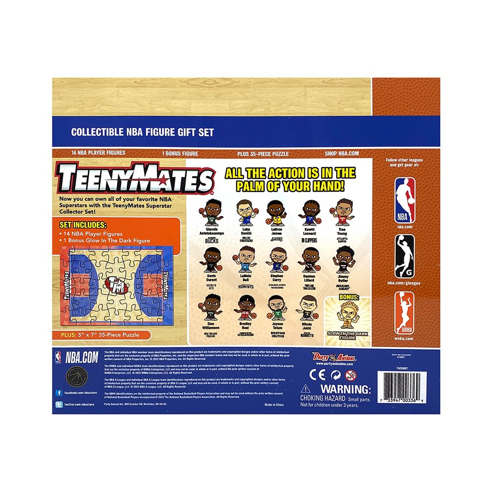 Party Animal NBA TeenyMates Figurine Series 7 Gift Set product image