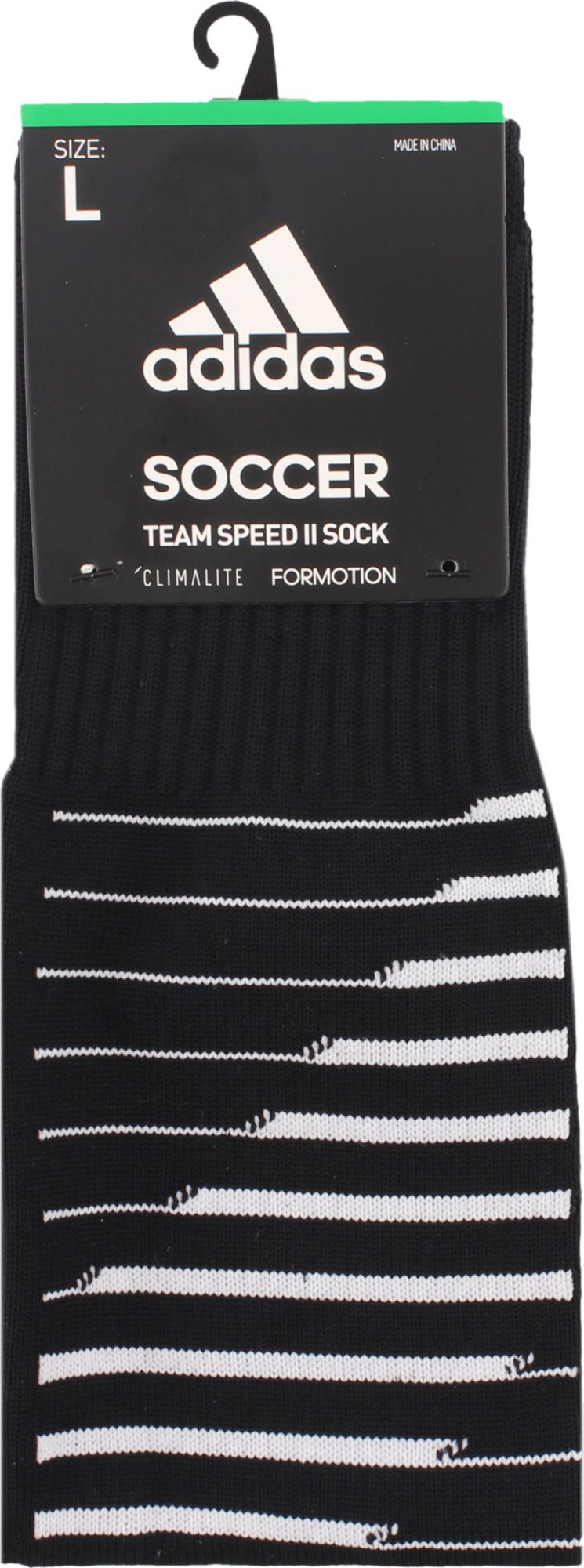 adidas team speed ii soccer otc sock