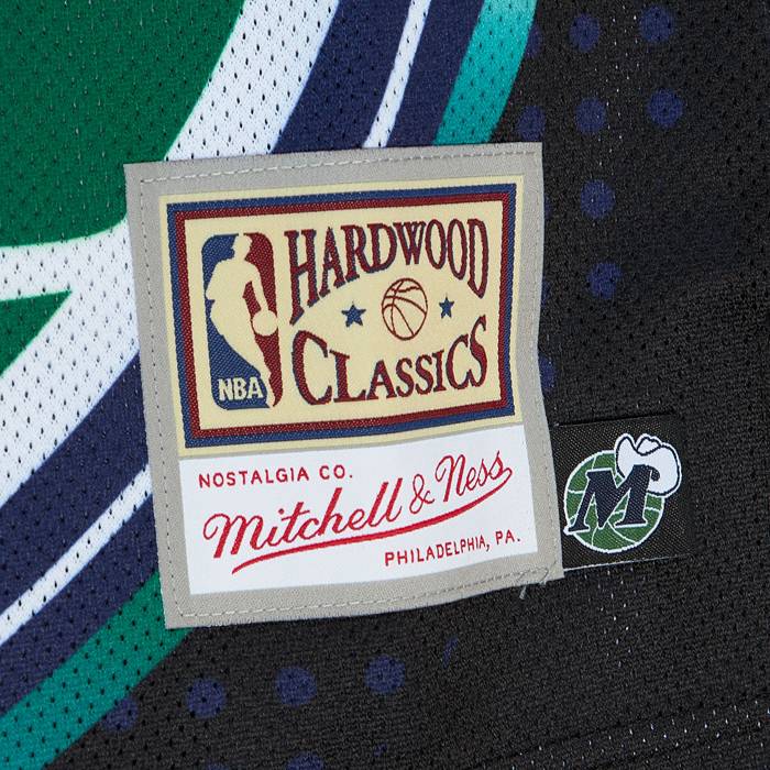 Men's Mitchell & Ness Green Dallas Mavericks Hardwood Classics Big