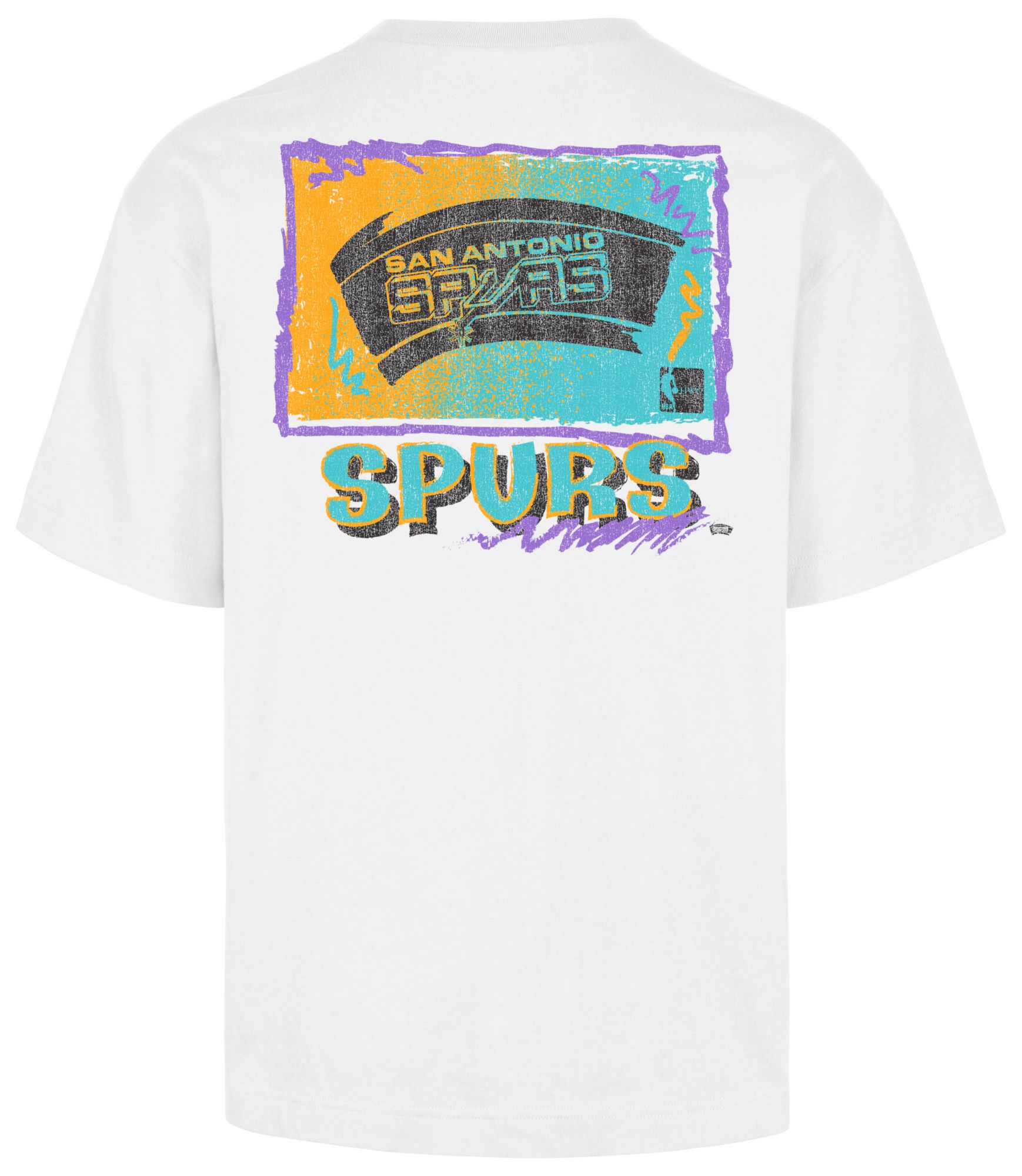 '47 Men's San Antonio Spurs White Retro Surf Foundation T-Shirt product image
