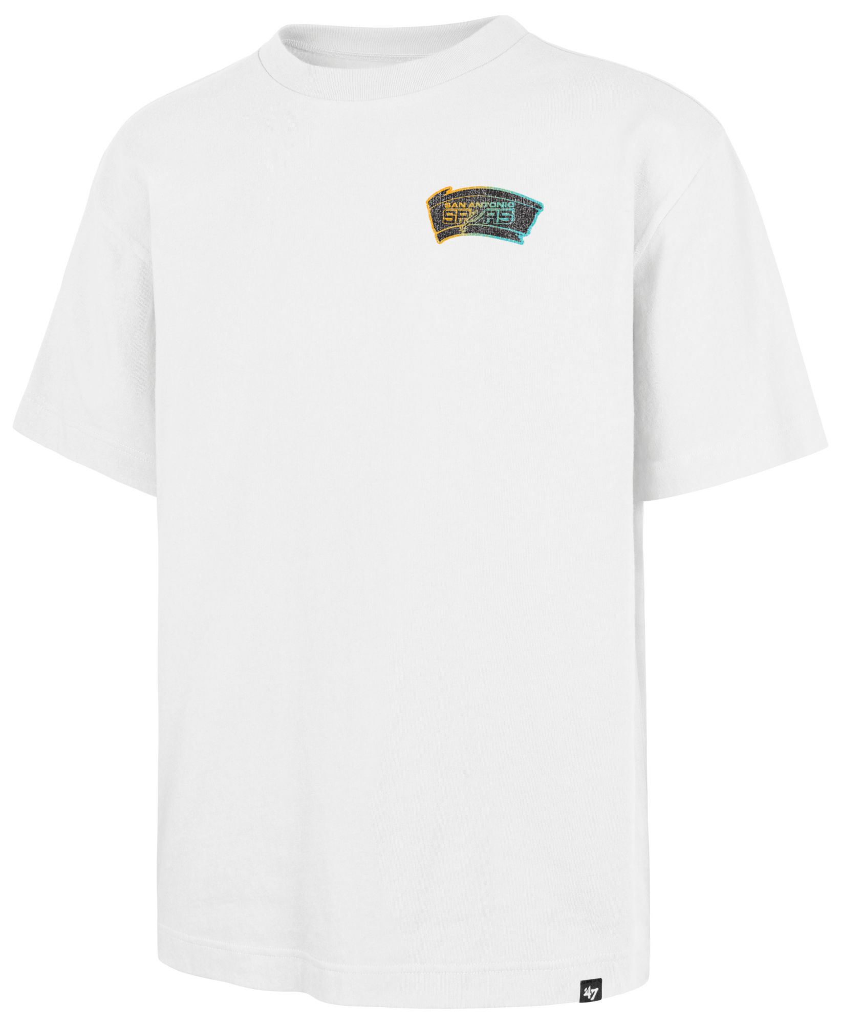 '47 Men's San Antonio Spurs White Retro Surf Foundation T-Shirt product image