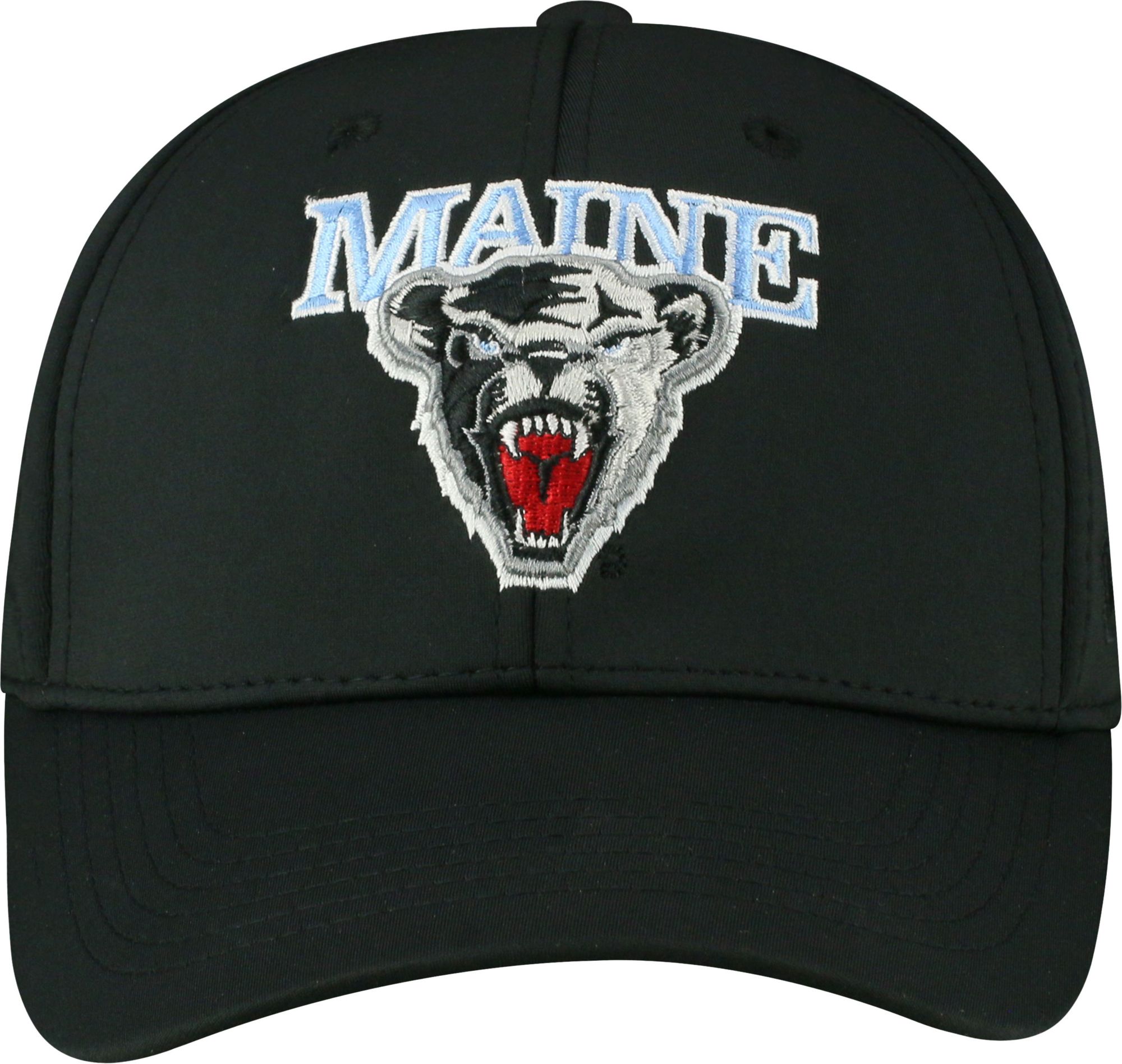 Top of the World Men's Maine Black Bears Tension 1Fit Flex Black Hat product image