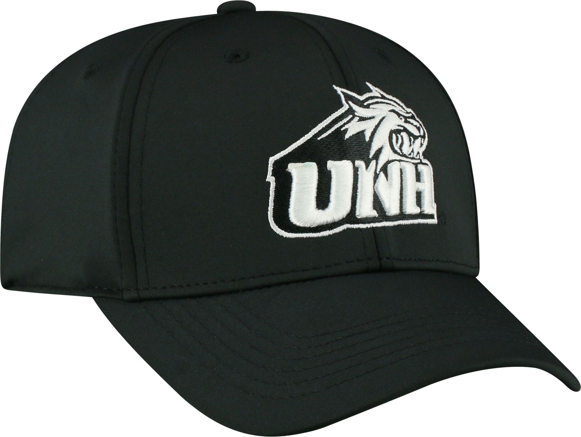 Top of the World Men's New Hampshire Wildcats Tension 1Fit Flex Black Hat product image