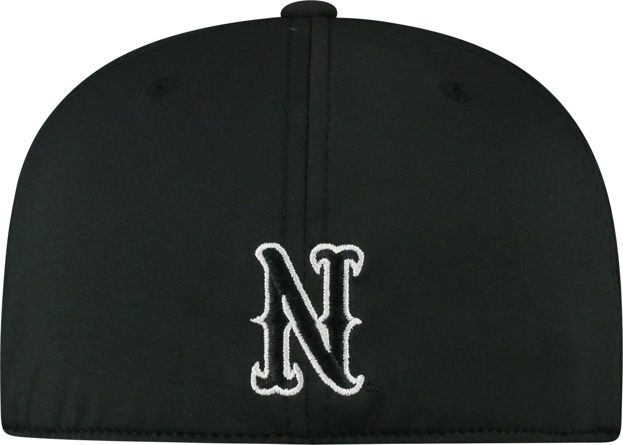 Top of the World Men's Nevada Wolf Pack Tension 1Fit Flex Black Hat product image