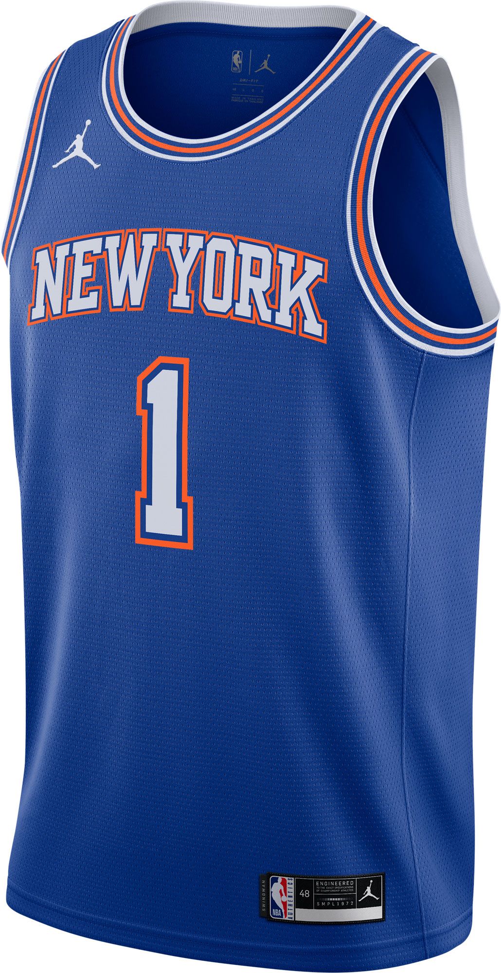 Nike Men's New York Knicks Obi Toppin Royal Blue Icon Jersey product image