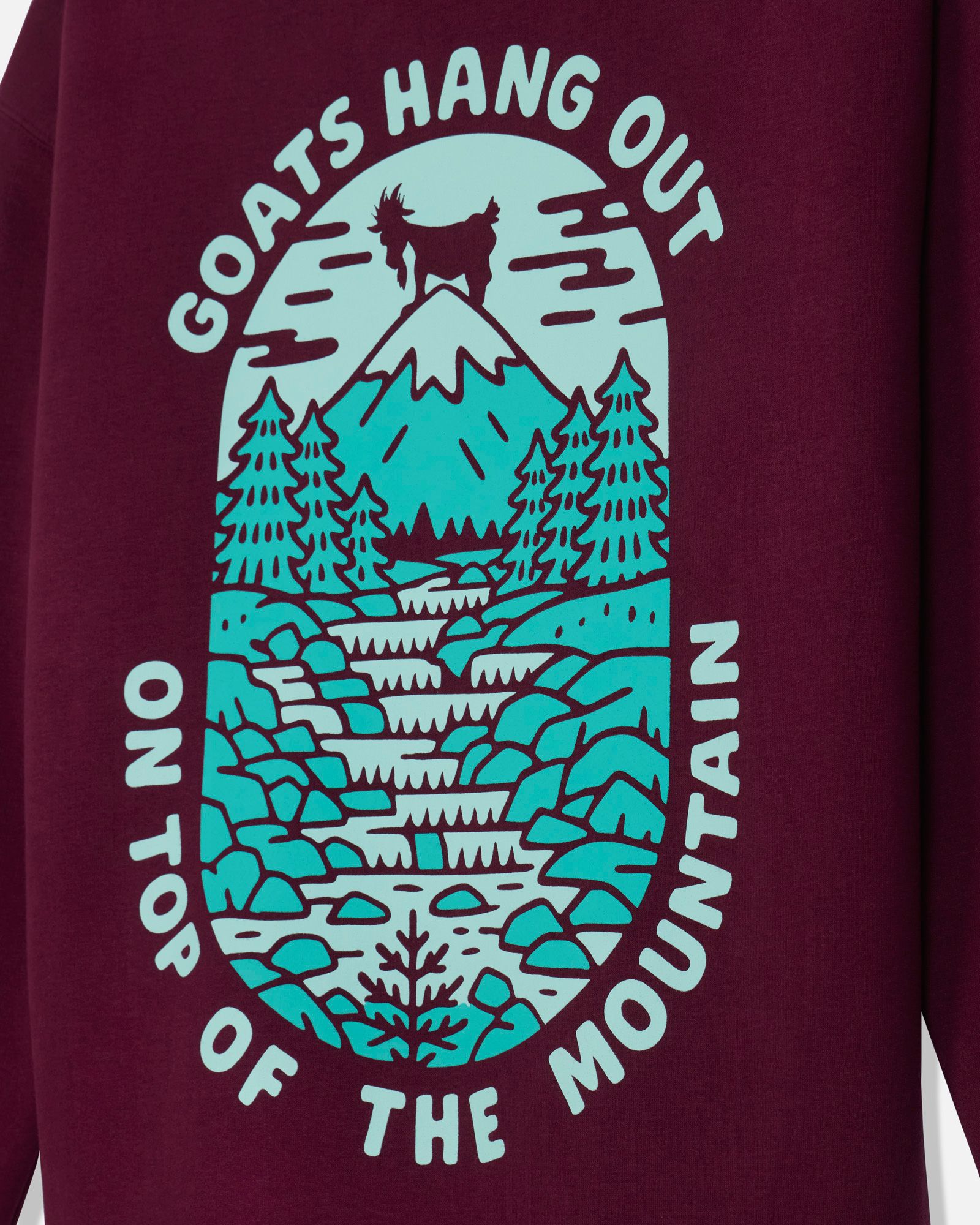 GOAT USA Youth Top of Mountain Sweatshirt product image