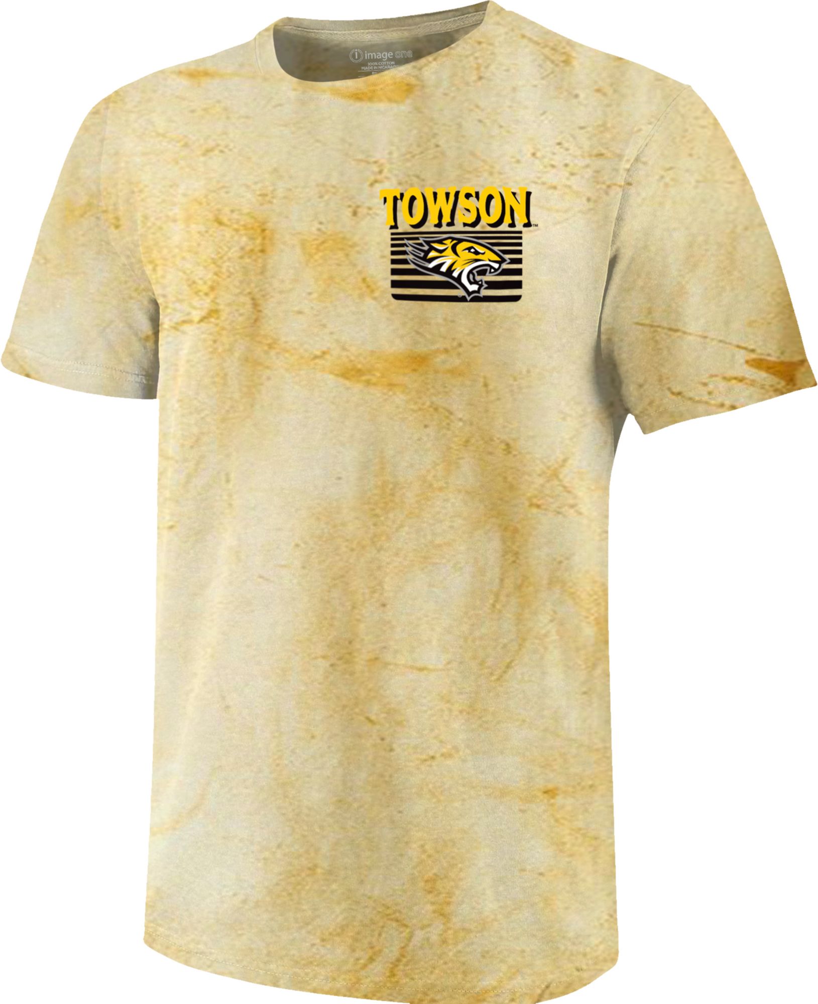 Image One Women's Towson Tigers Yellow T-Shirt product image