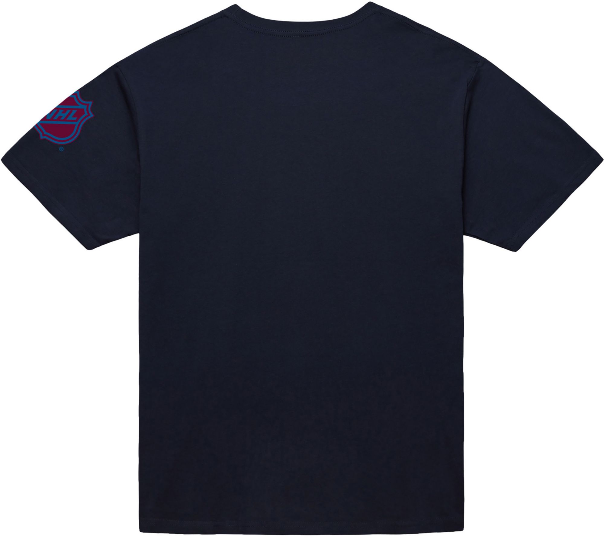 Mitchell & Ness Men's Colorado Avalanche Navy Current Logo T-Shirt product image