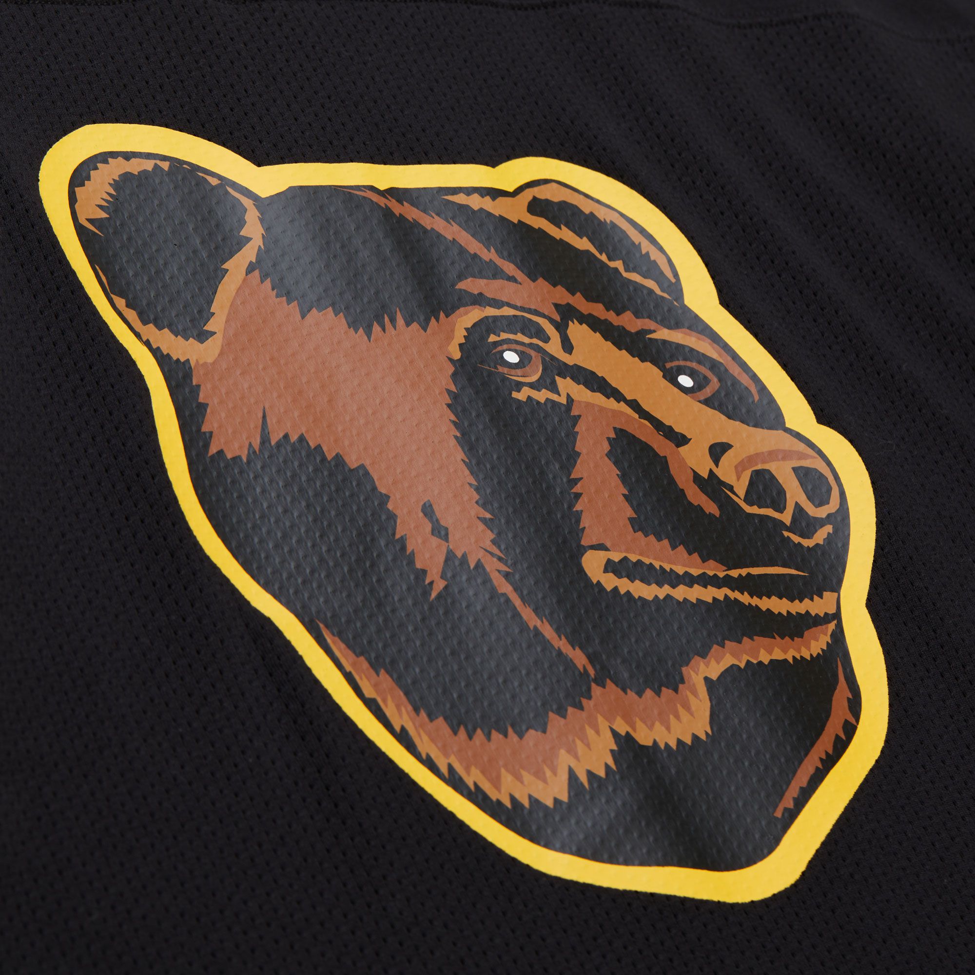 Mitchell & Ness Men's Boston Bruins Black Playmaker Mesh T-Shirt product image