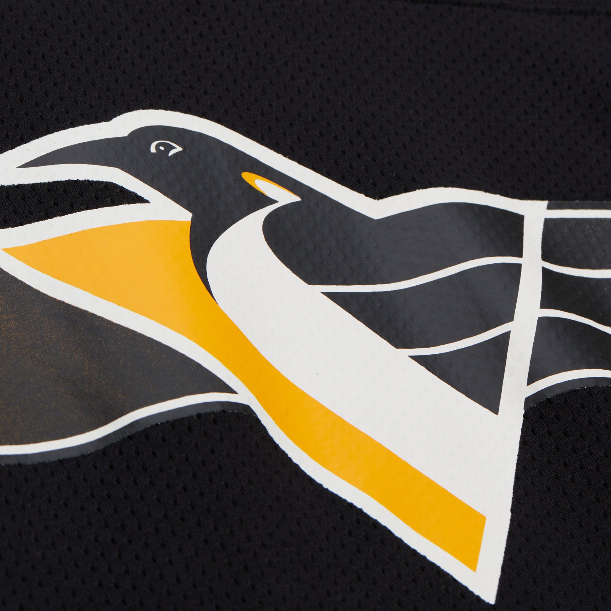 Mitchell & Ness Men's Pittsburgh Penguins Black Playmaker Mesh T-Shirt product image