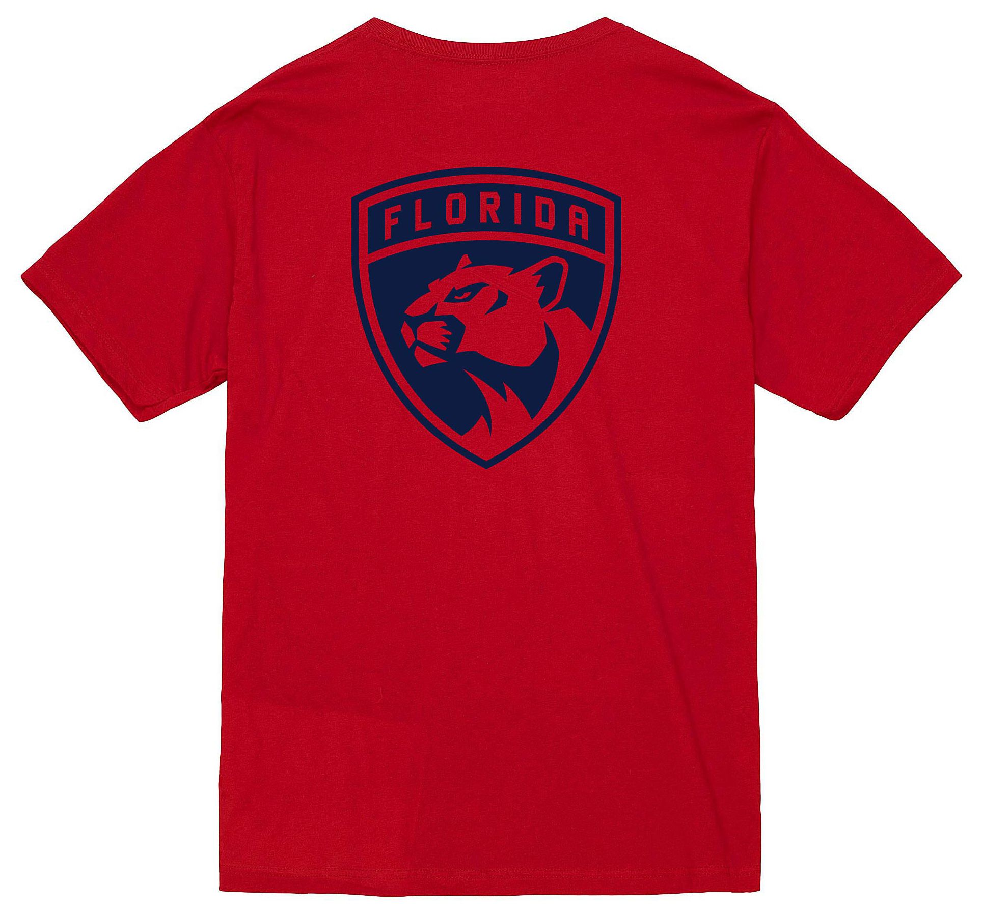 Mitchell & Ness Adult Florida Panthers Penalty Box 2.0 Red T-Shirt product image