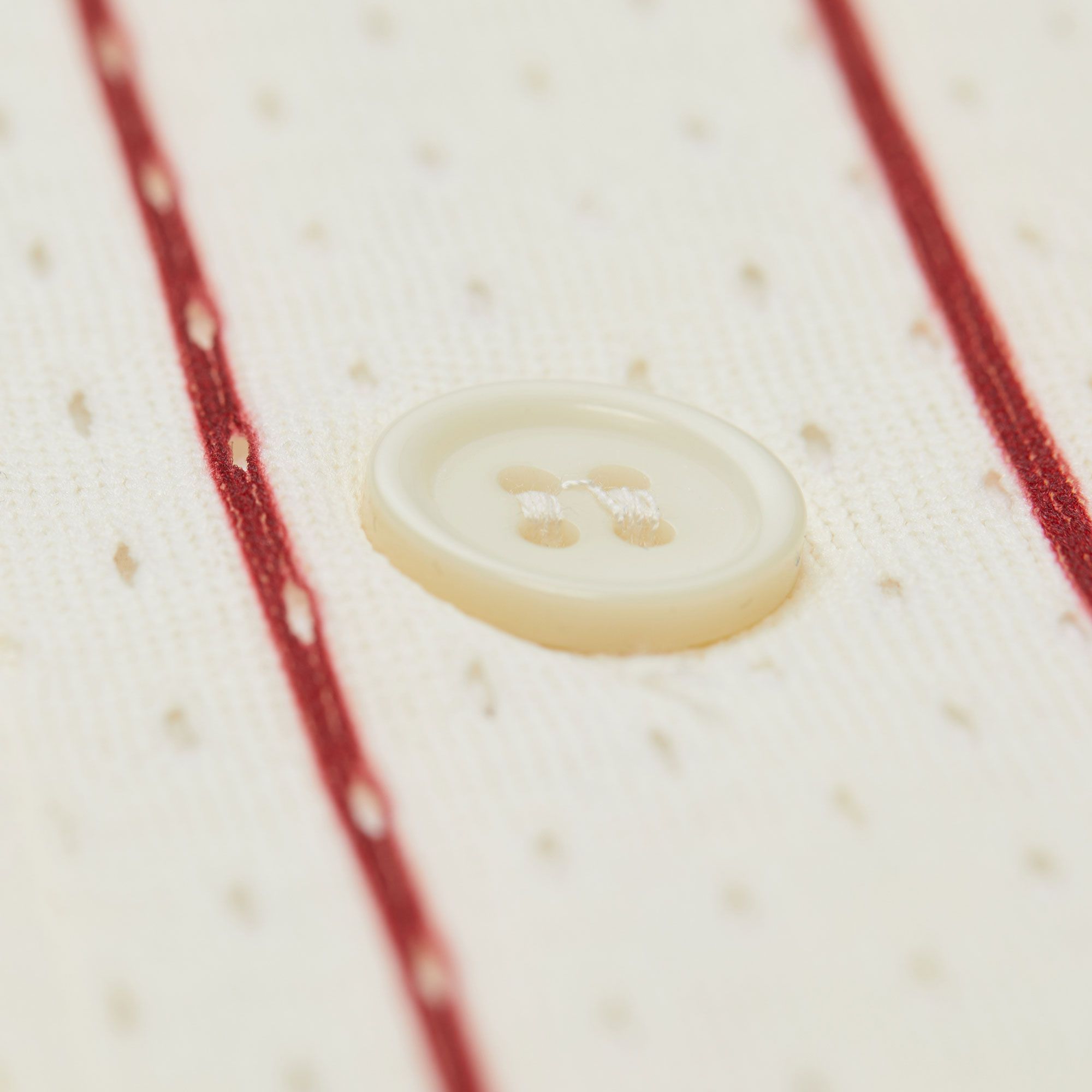 Mitchell & Ness Men's South Carolina Gamecocks Cream Button Front On Campus Mesh Jersey product image