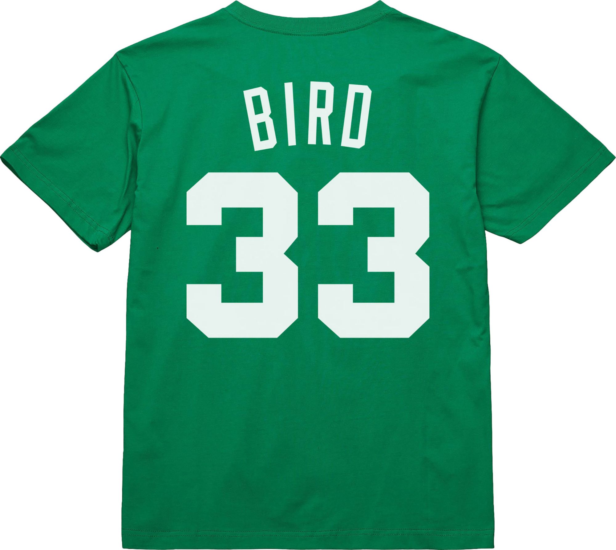 Mitchell & Ness Men's Boston Celtics Larry Bird #33 Green Classic T-Shirt product image