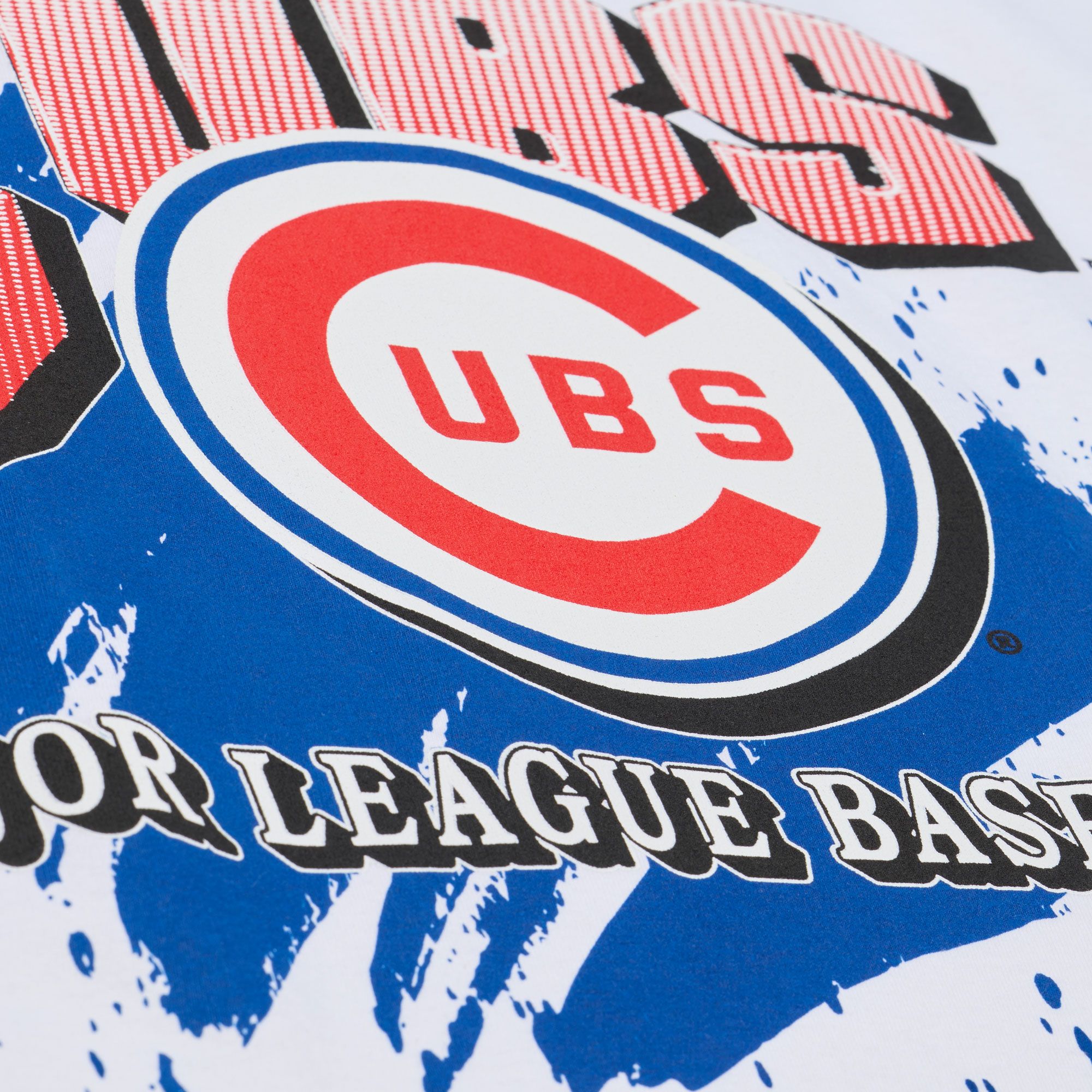 Mitchell & Ness Adult Chicago Cubs White Premium Seat T-Shirt product image