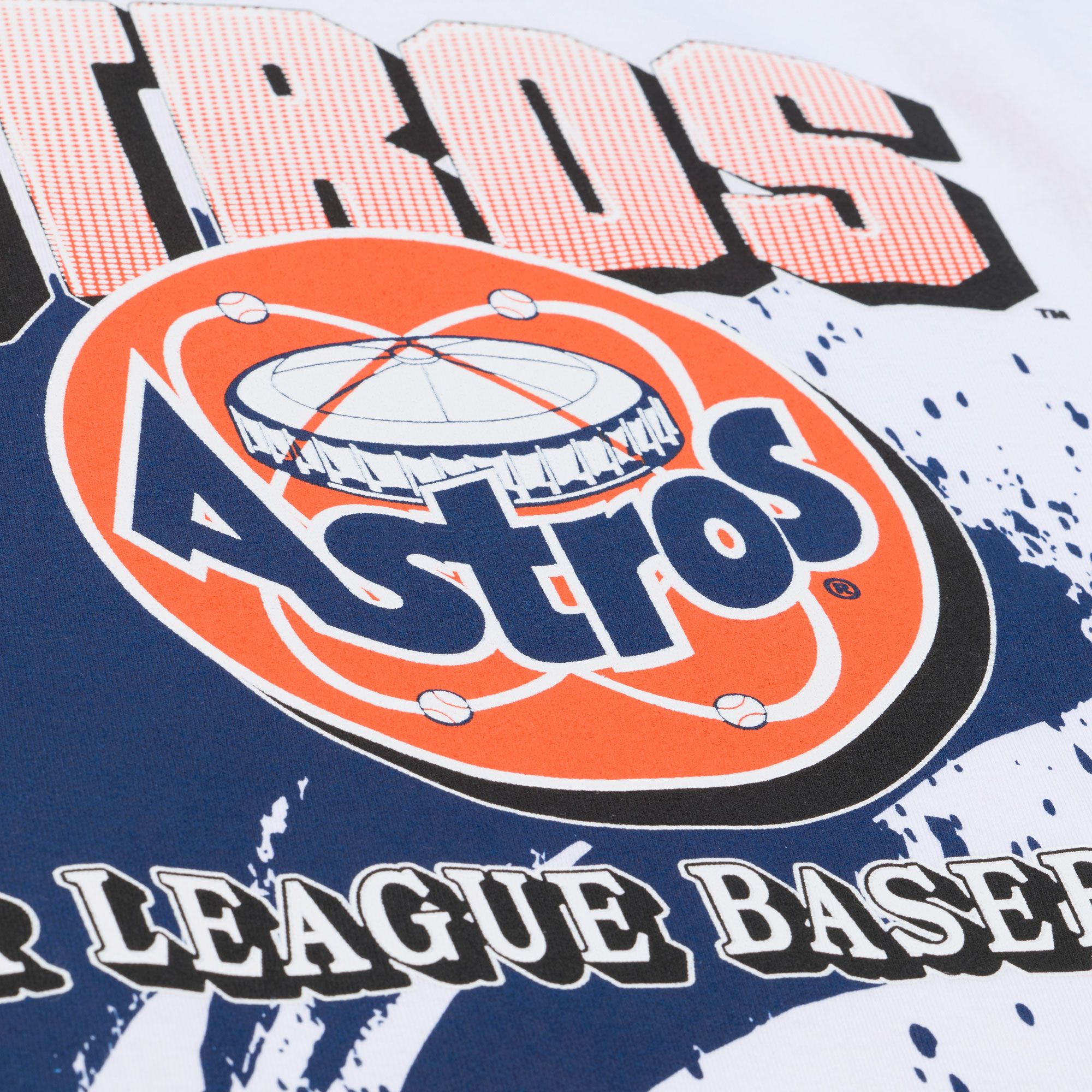 Mitchell & Ness Adult Houston Astros White Premium Seat T-Shirt product image