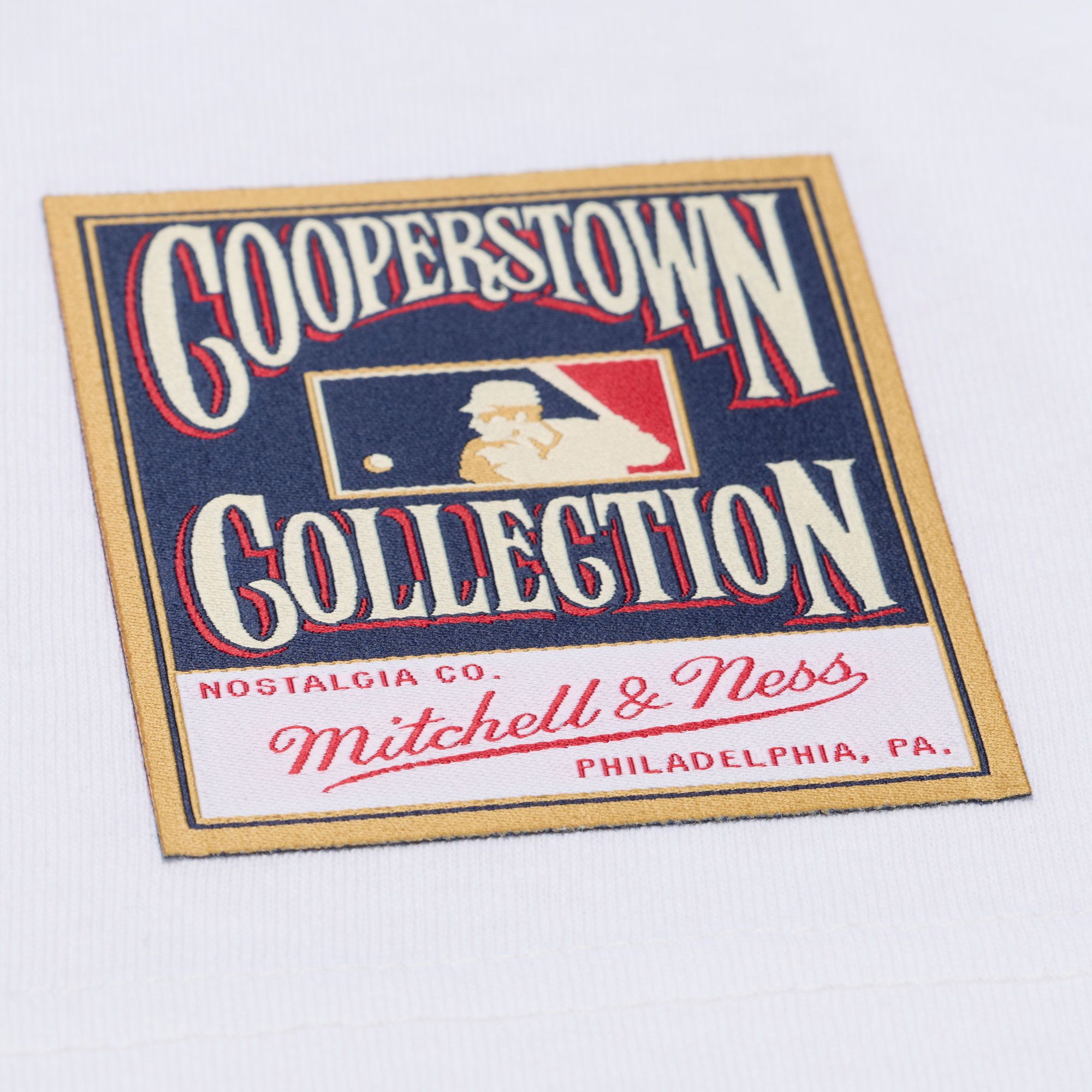 Mitchell & Ness Adult Los Angeles Dodgers White Premium Seat T-Shirt product image