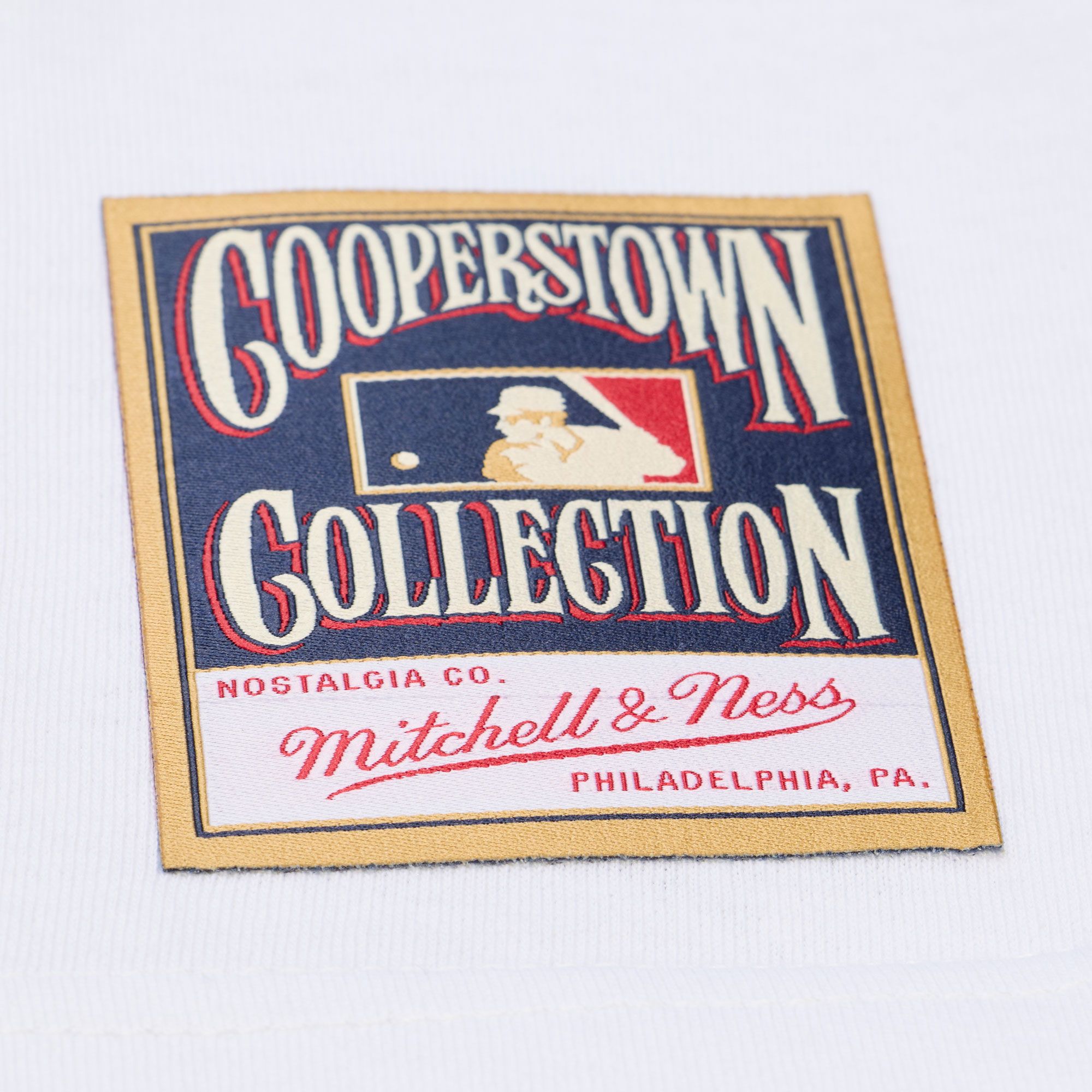 Mitchell & Ness Adult Philadelphia Phillies White Premium Seat T-Shirt product image
