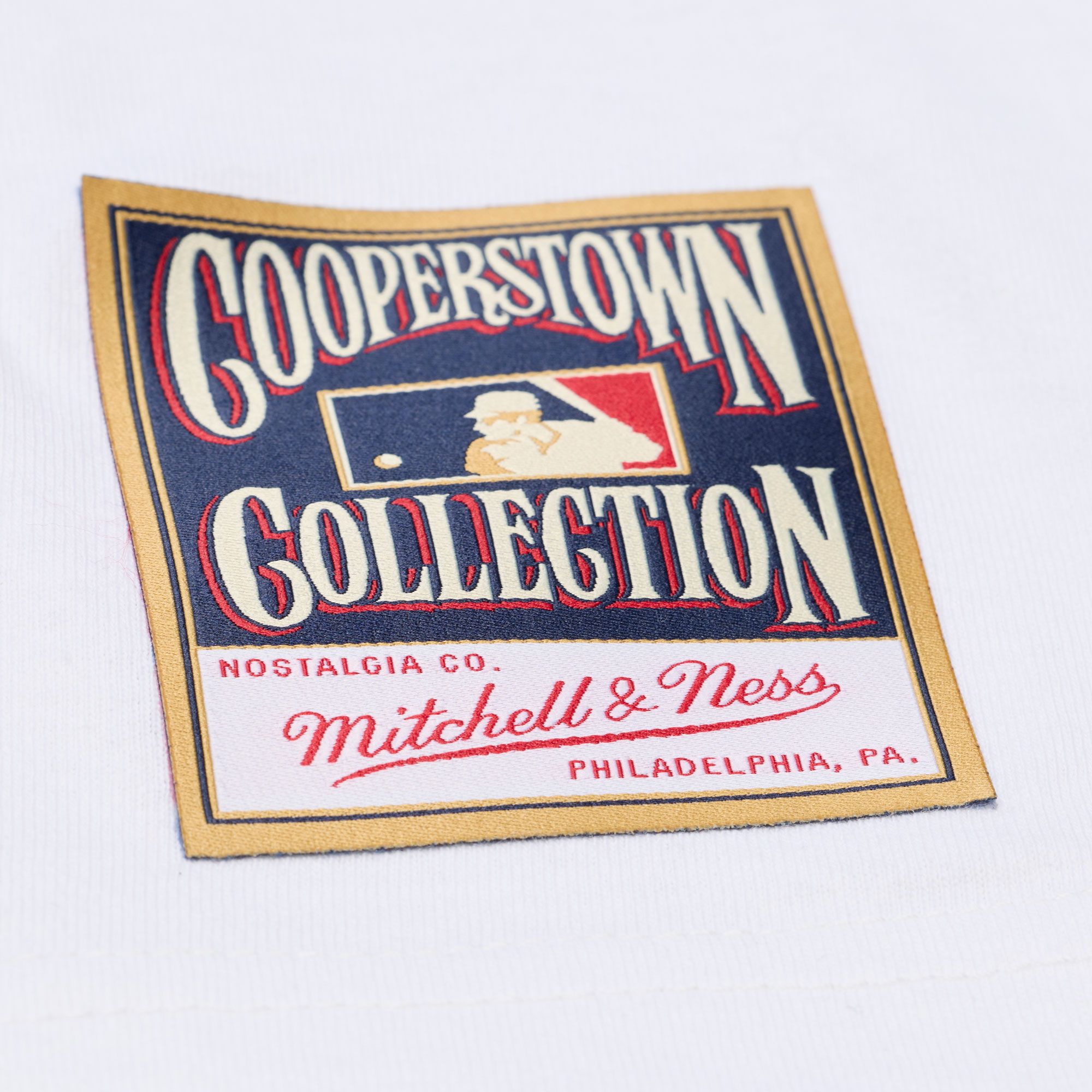 Mitchell & Ness Adult Philadelphia Phillies White Premium Seat T-Shirt product image