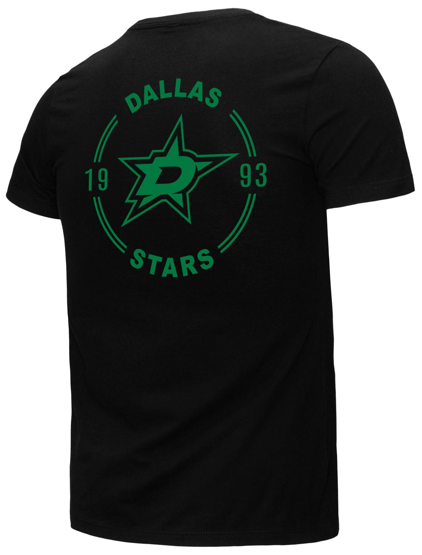 Mitchell & Ness Men's Dallas Stars Black Penalty Box 3 Short Sleeve T-Shirt product image