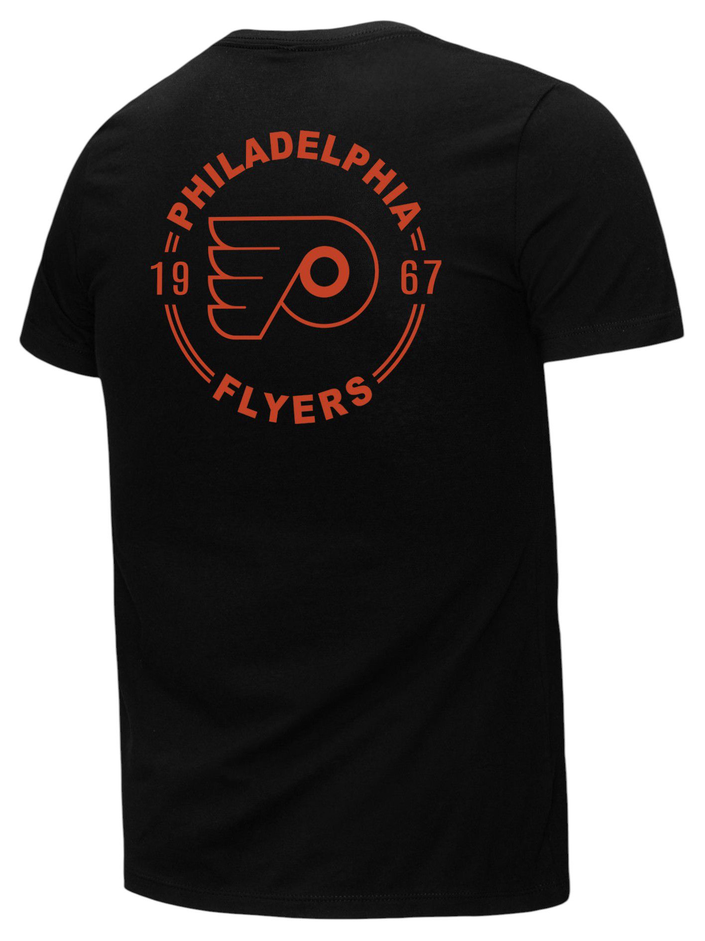Mitchell & Ness Men's Philadelphia Flyers Black Penalty Box 3 Short Sleeve T-Shirt product image