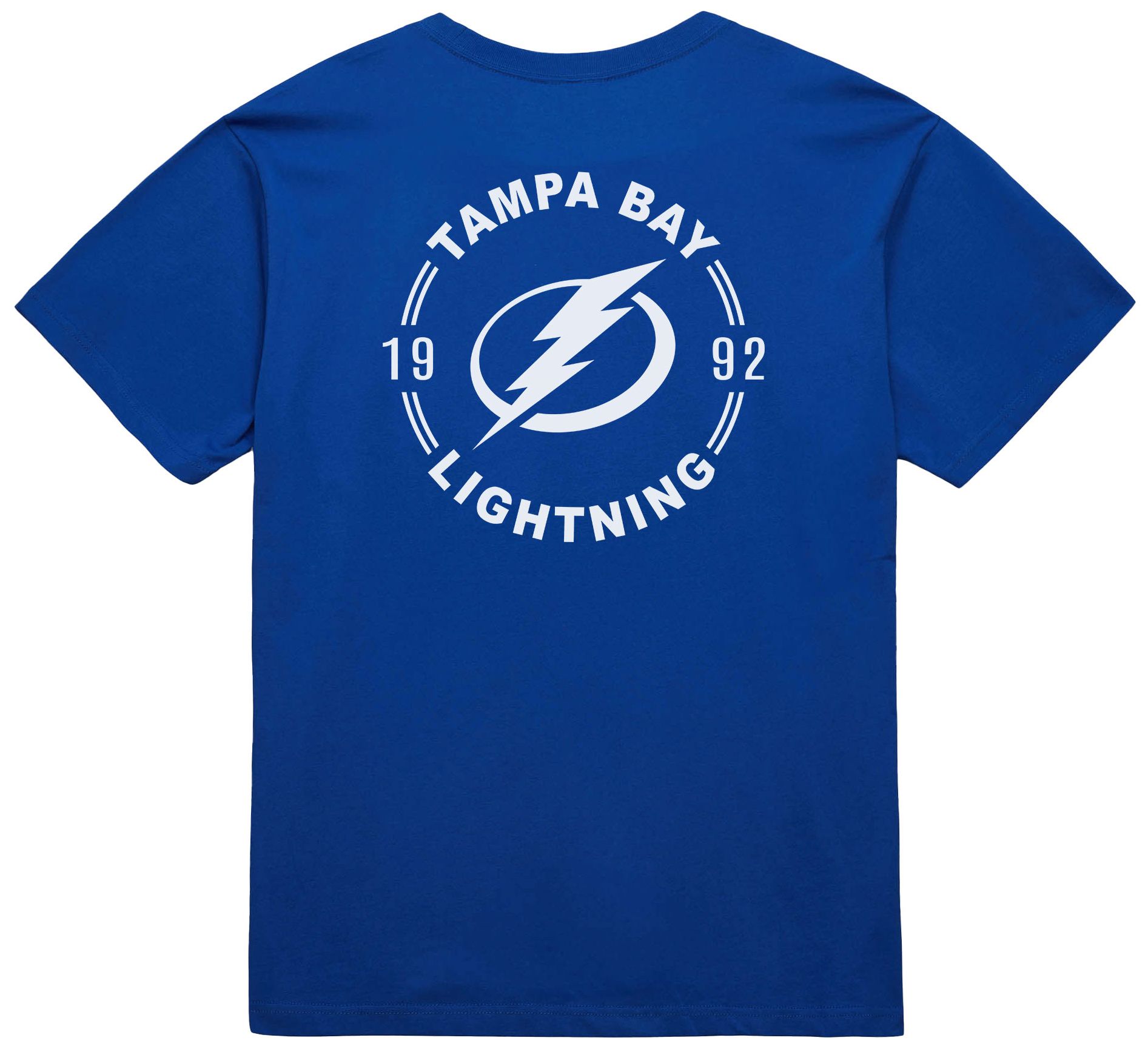 Mitchell & Ness Men's Tampa Bay Lightning Blue Penalty Box 3 Short Sleeve T-Shirt product image