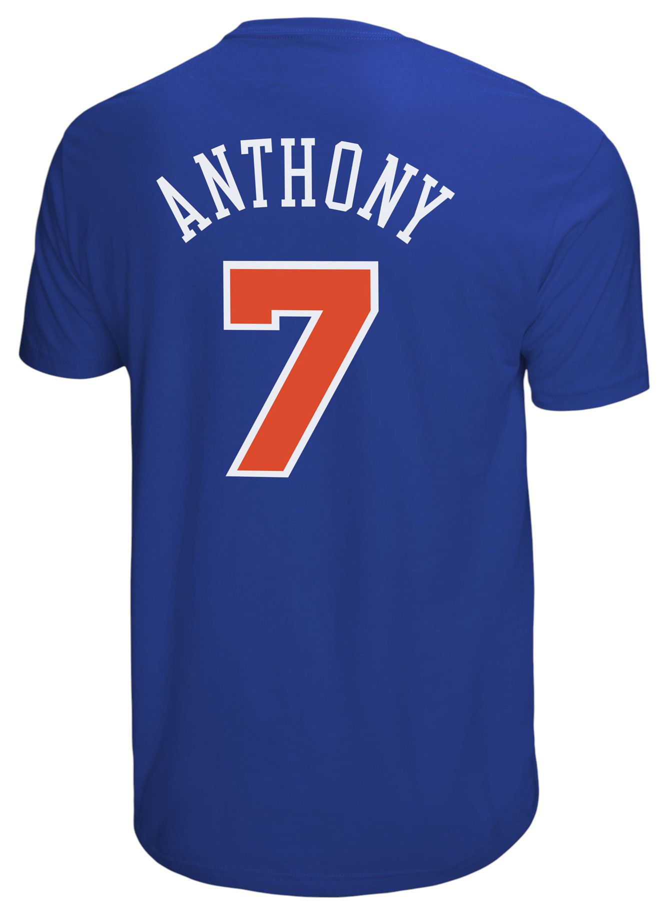 Mitchell Ness Men's New York Knicks Carmelo Anthony #7 Blue HWC