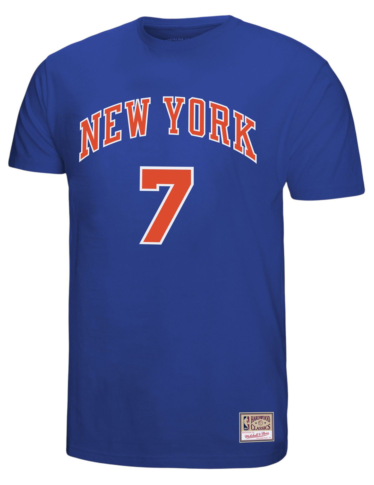 Mitchell & Ness Men's New York Knicks Carmelo Anthony #7 Blue HWC