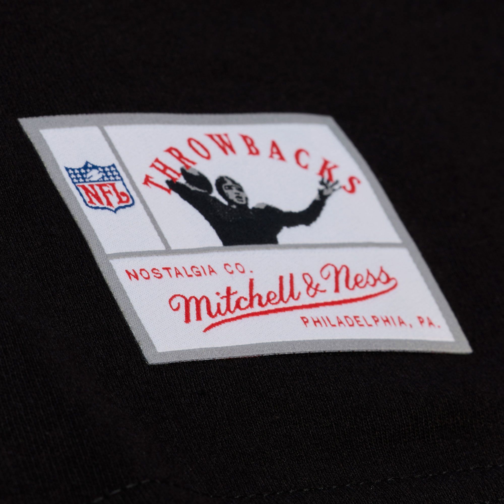 Mitchell & Ness Men's Pittsburgh Steelers Ben Roethlisberger Photo Black T-Shirt product image