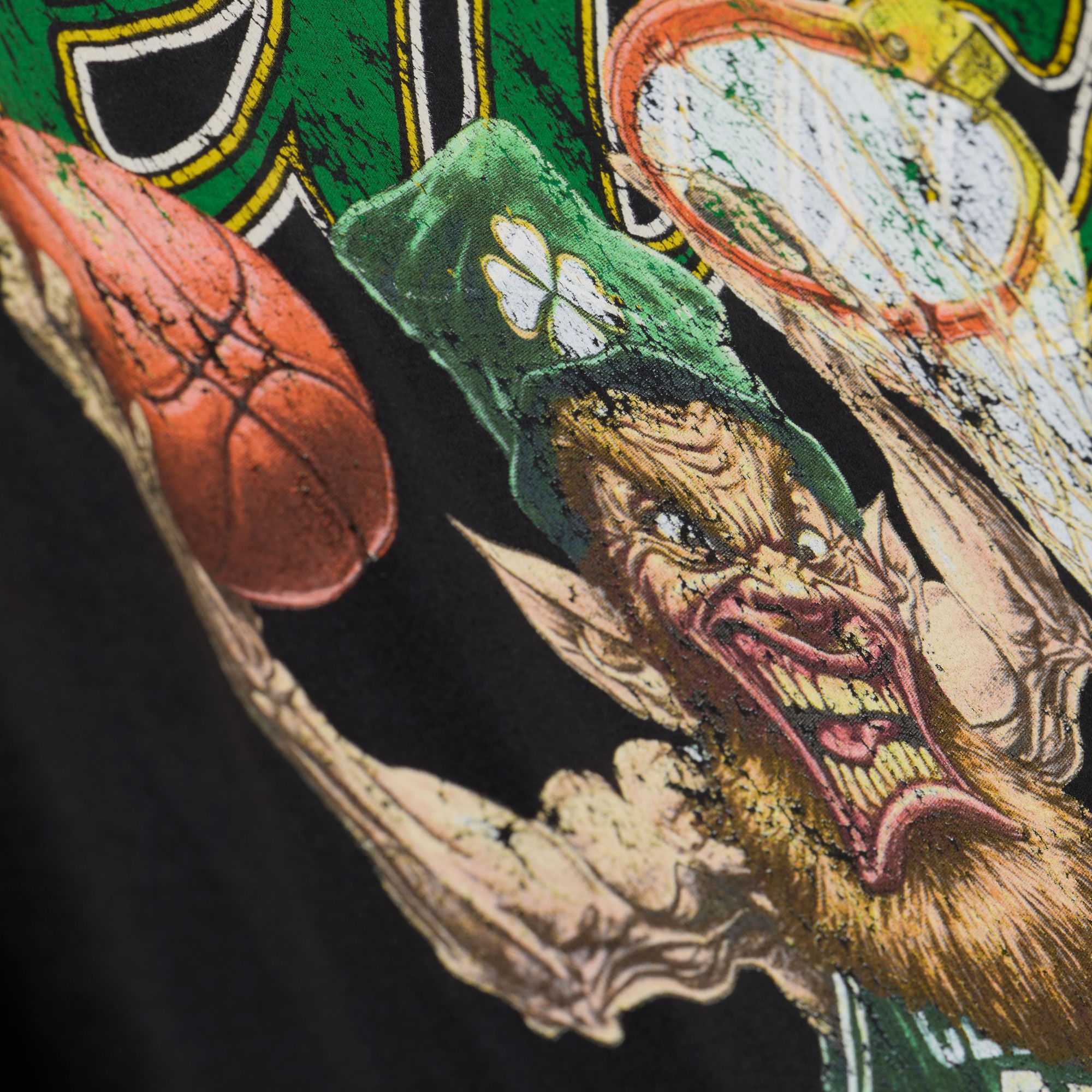 Mitchell & Ness Men's Boston Celtics Black M&N x LRG T-Shirt product image