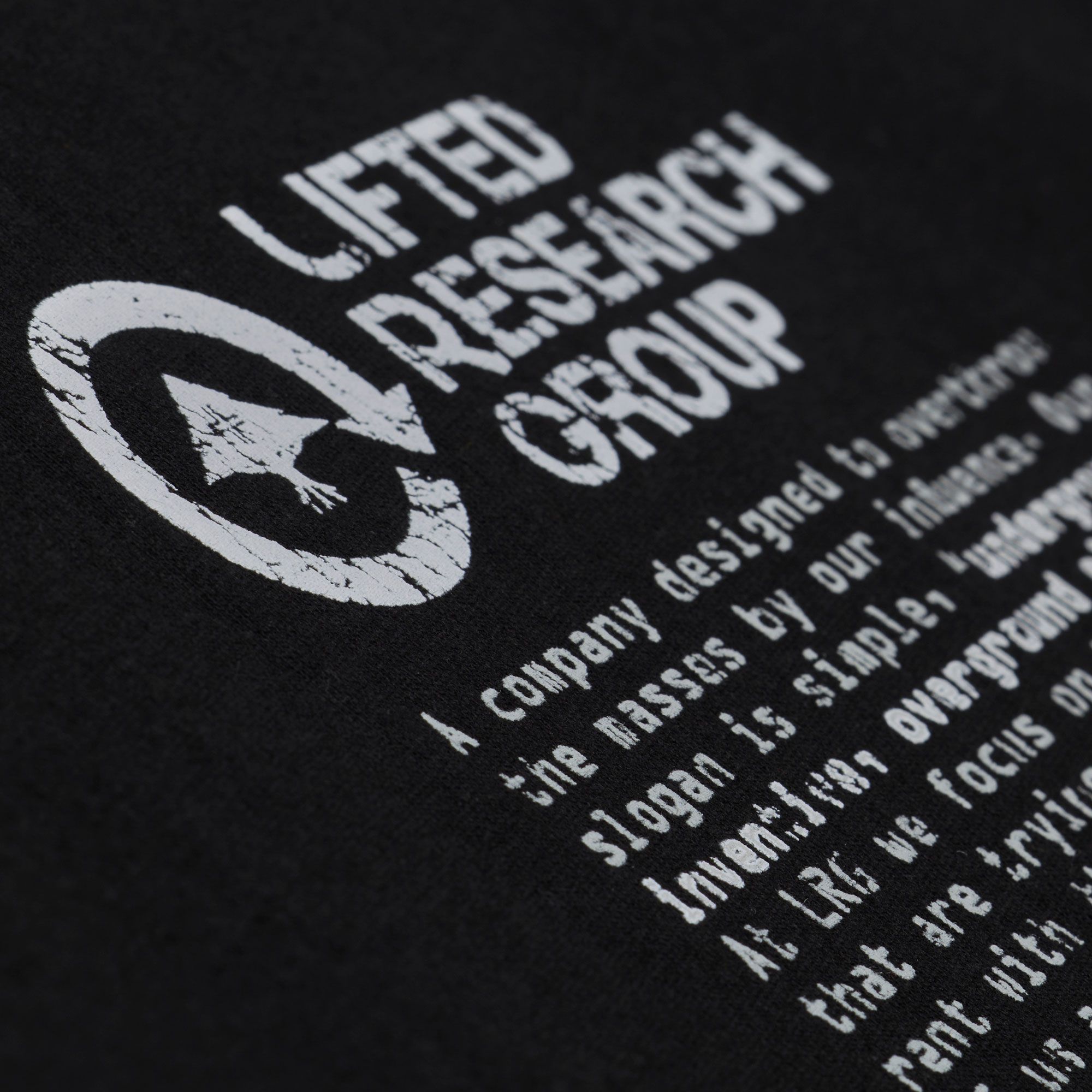 Mitchell & Ness Men's Golden State Warriors Black M&N x LRG T-Shirt product image