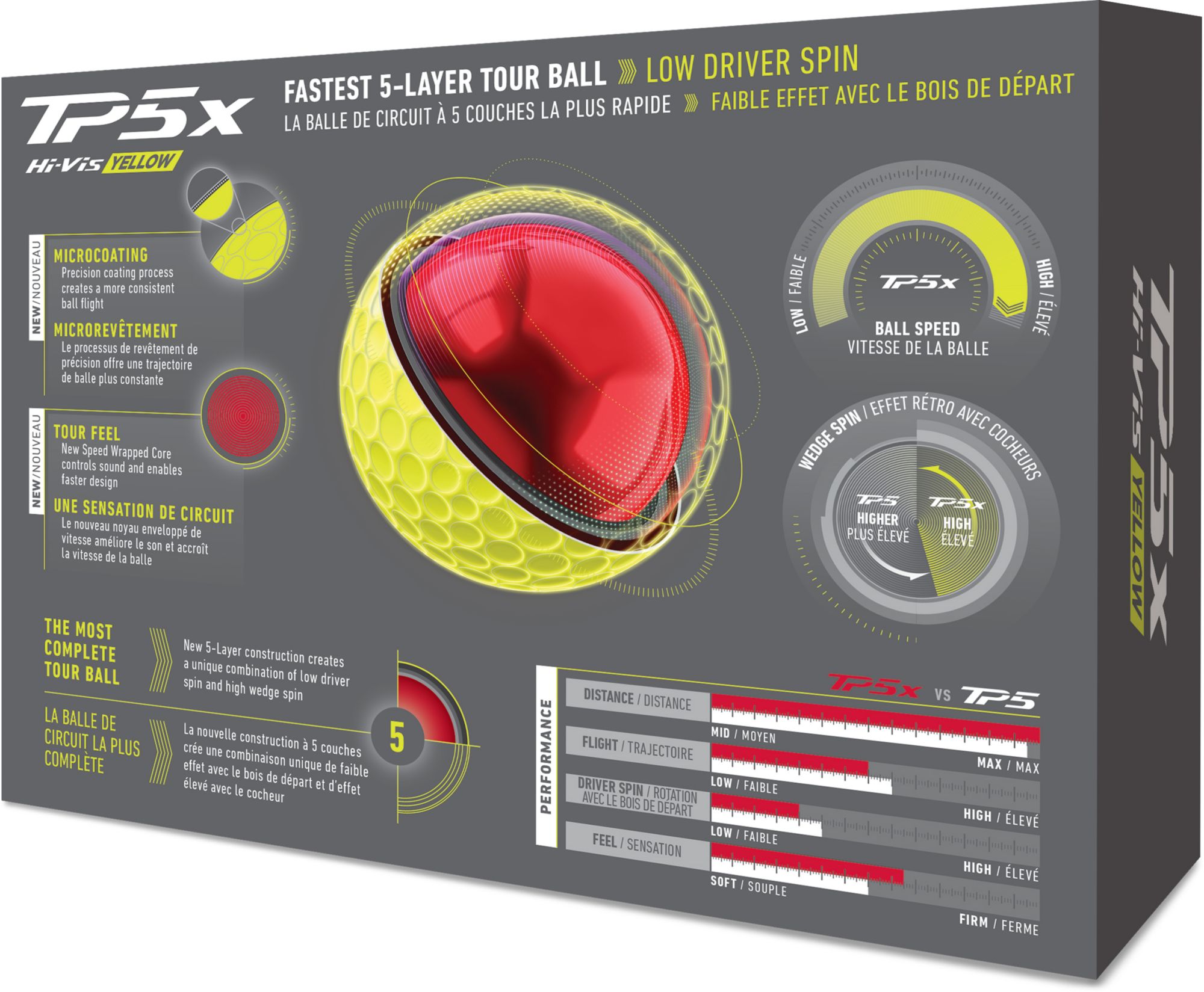 TaylorMade 2026 TP5x Personalized Golf Balls product image