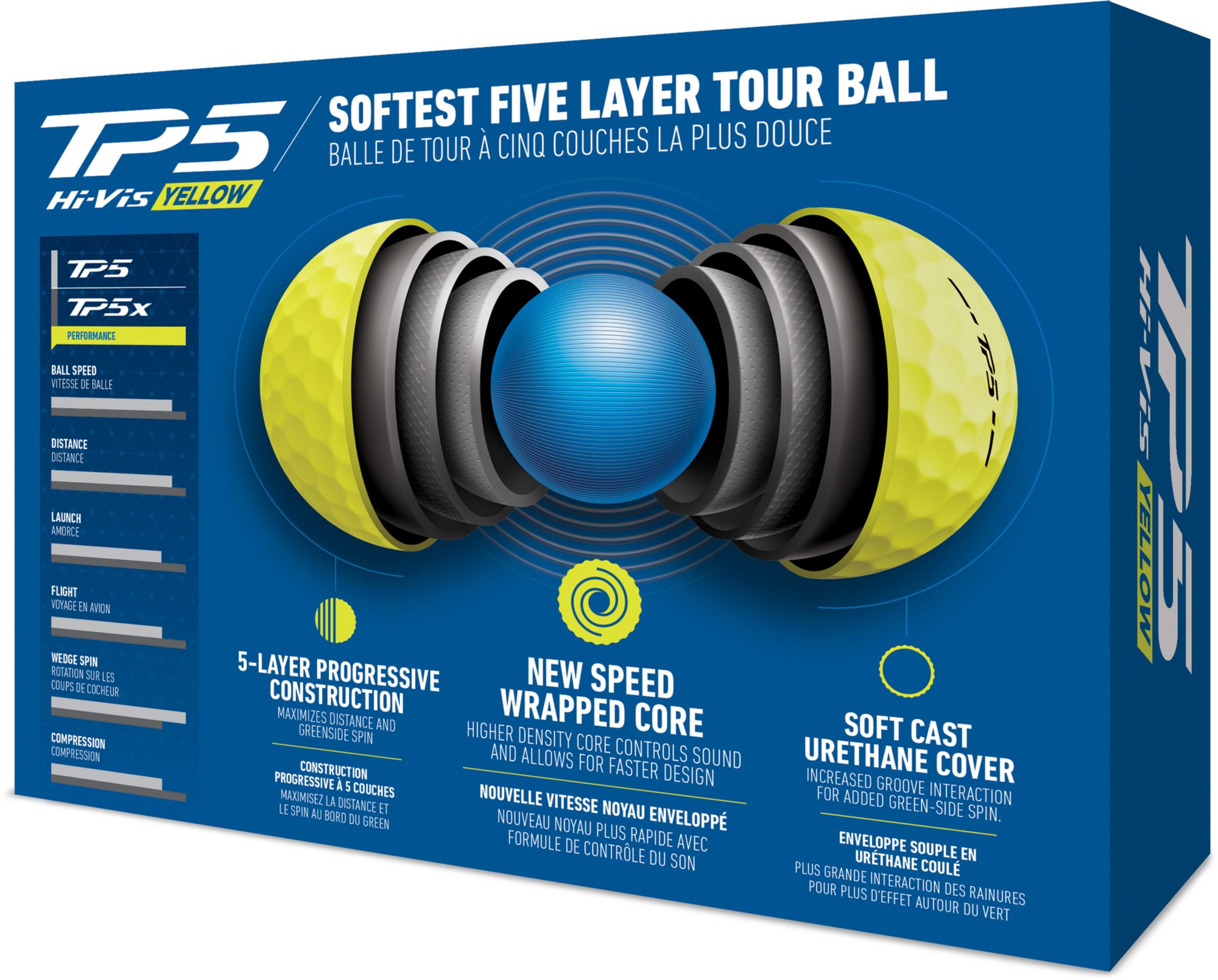 TaylorMade 2024 TP5 Personalized Golf Balls product image