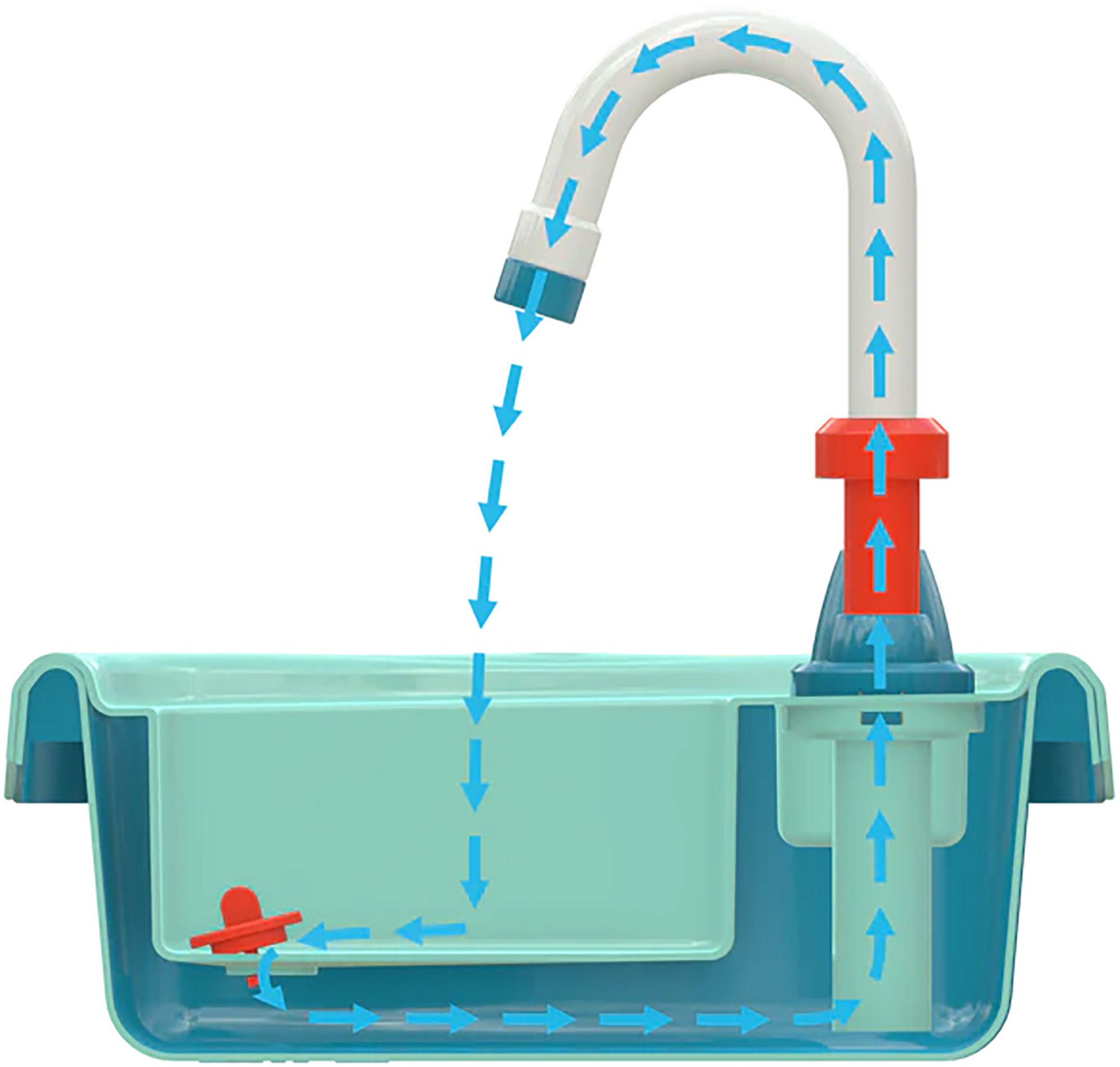 TP Toys Splash & Play Wooden Mud Kitchen product image