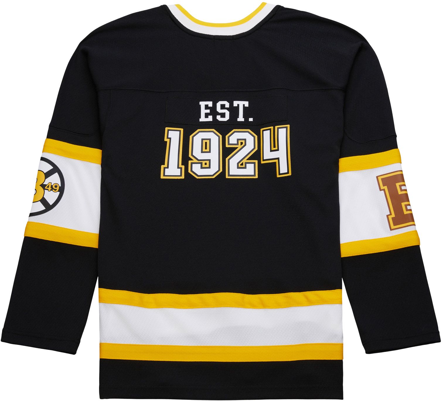 Mitchell & Ness Women's Boston Bruins Black Long Sleeve V-Neck Jersey product image