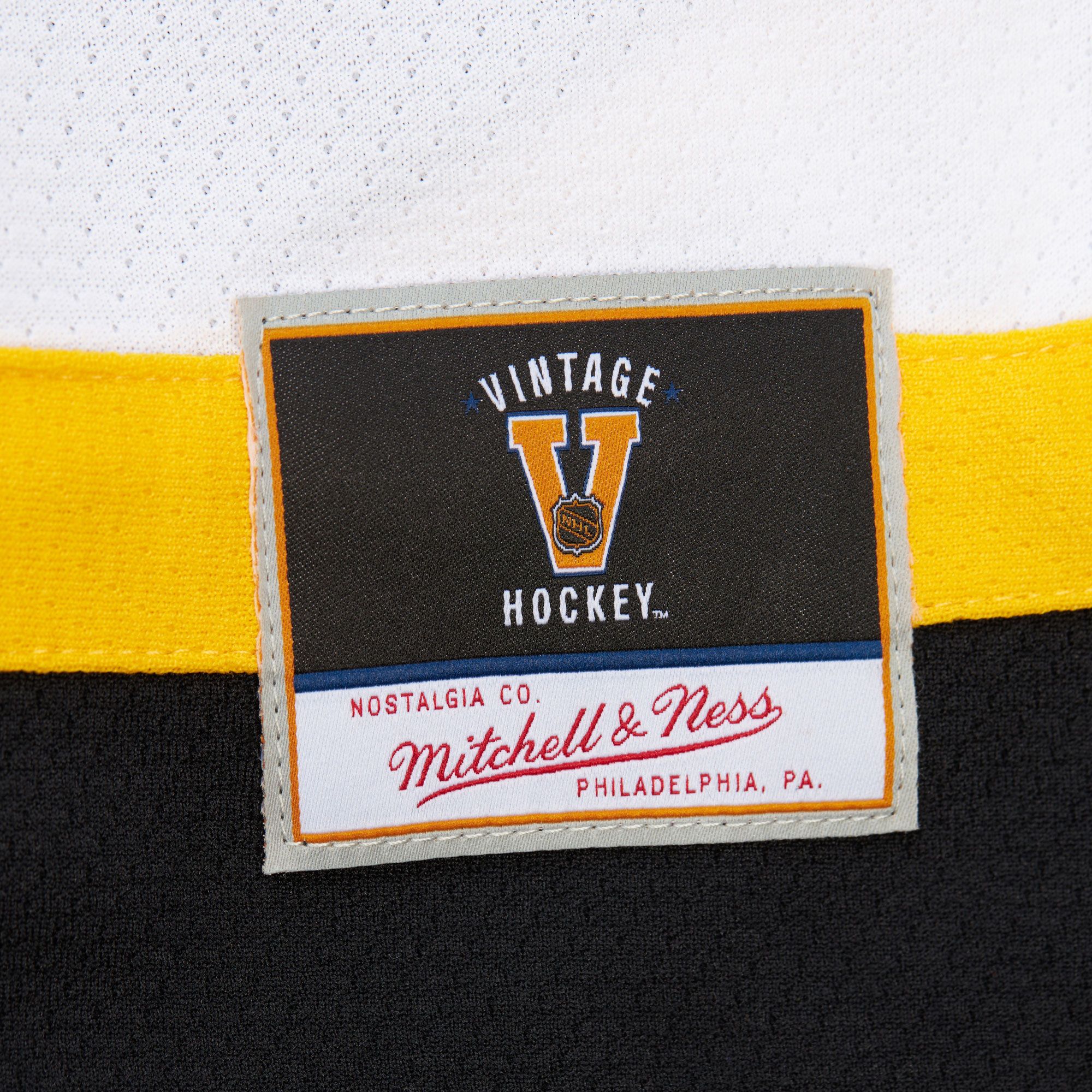 Mitchell & Ness Women's Boston Bruins Black Long Sleeve V-Neck Jersey product image