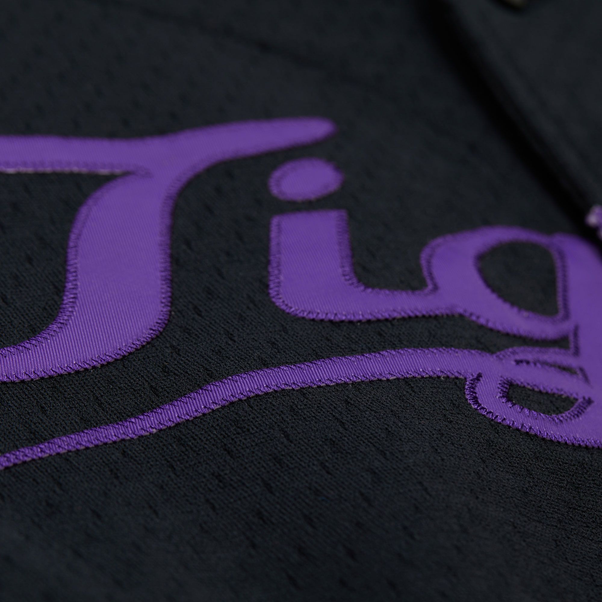 Mitchell & Ness Adult LSU Tigers Mesh Button Up Black Jersey product image