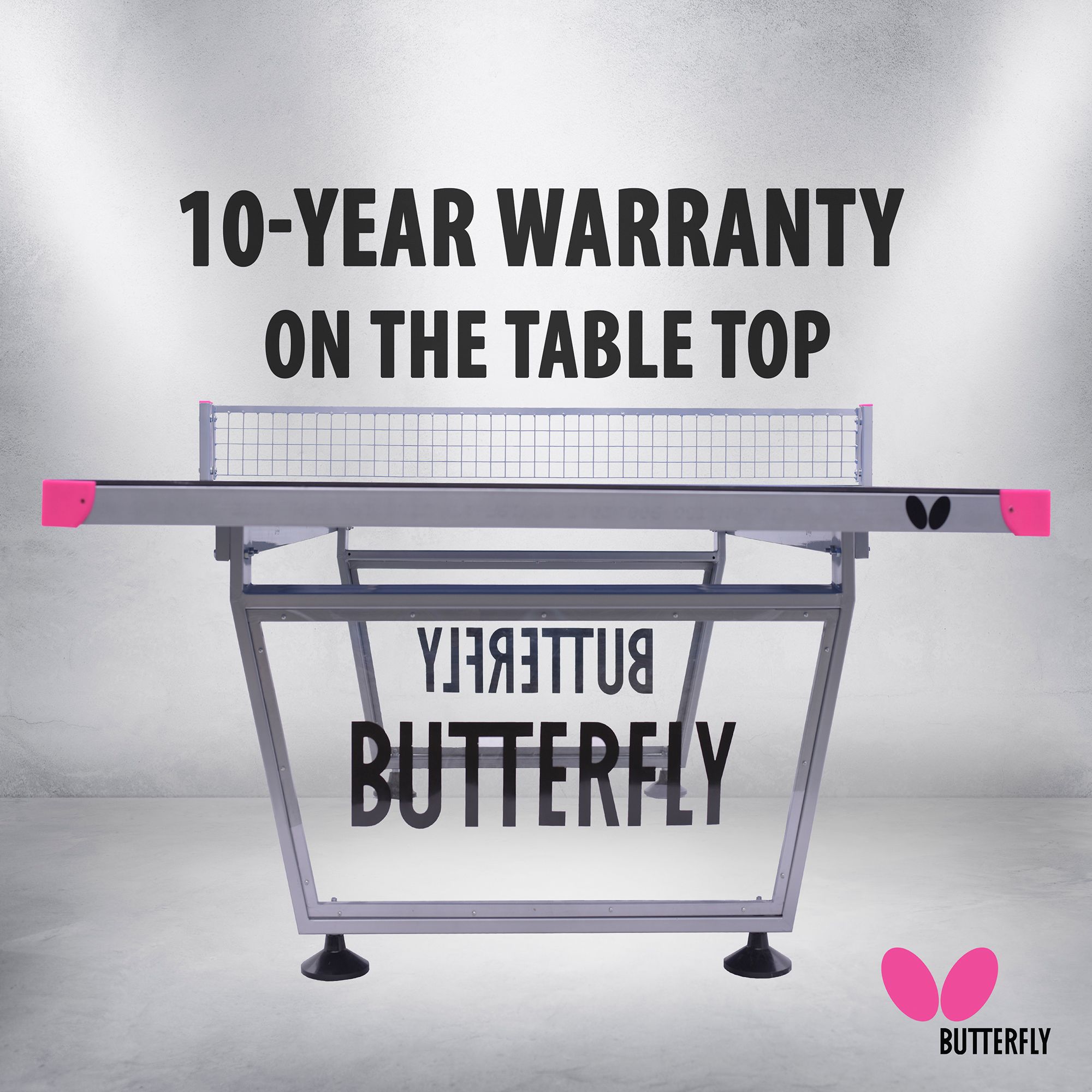 Butterfly Park Outdoor Table Tennis Table product image